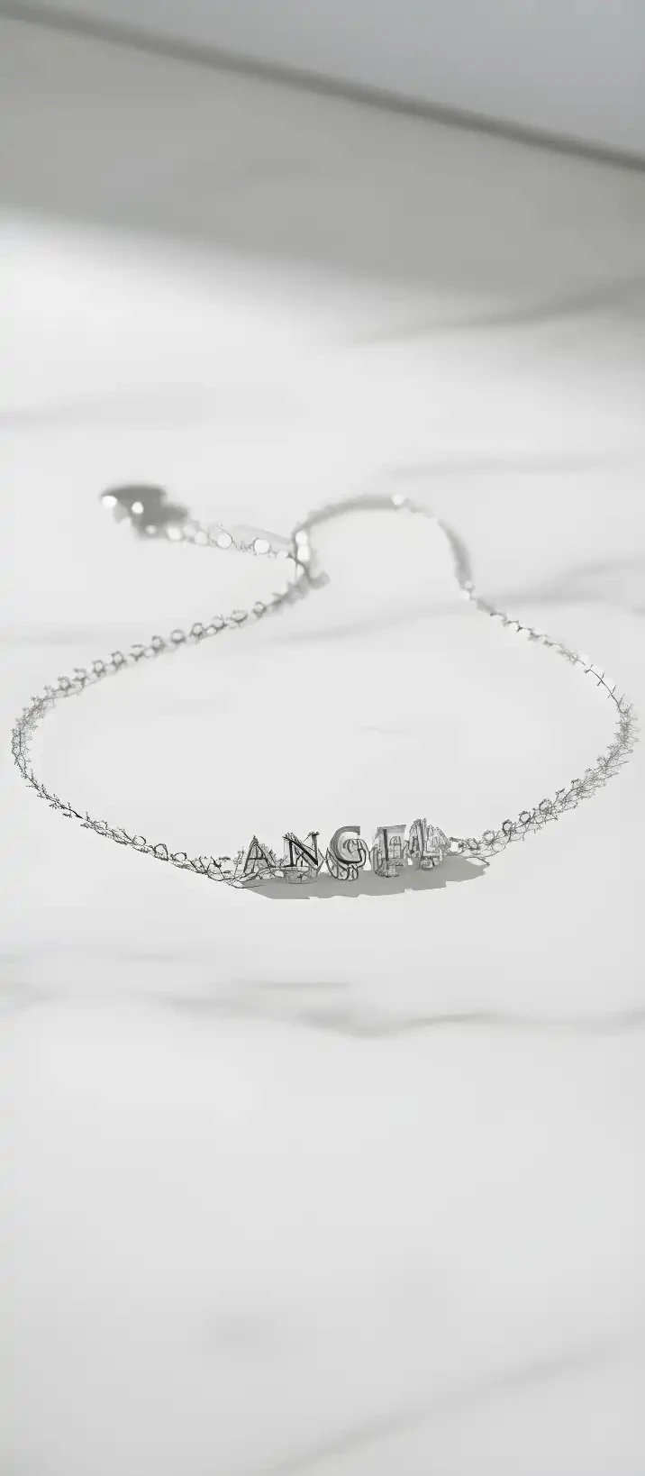 925 Ayar Gümüş Angel Charm Bileklik – Zarif ve Şık Kadın Takı Modeli