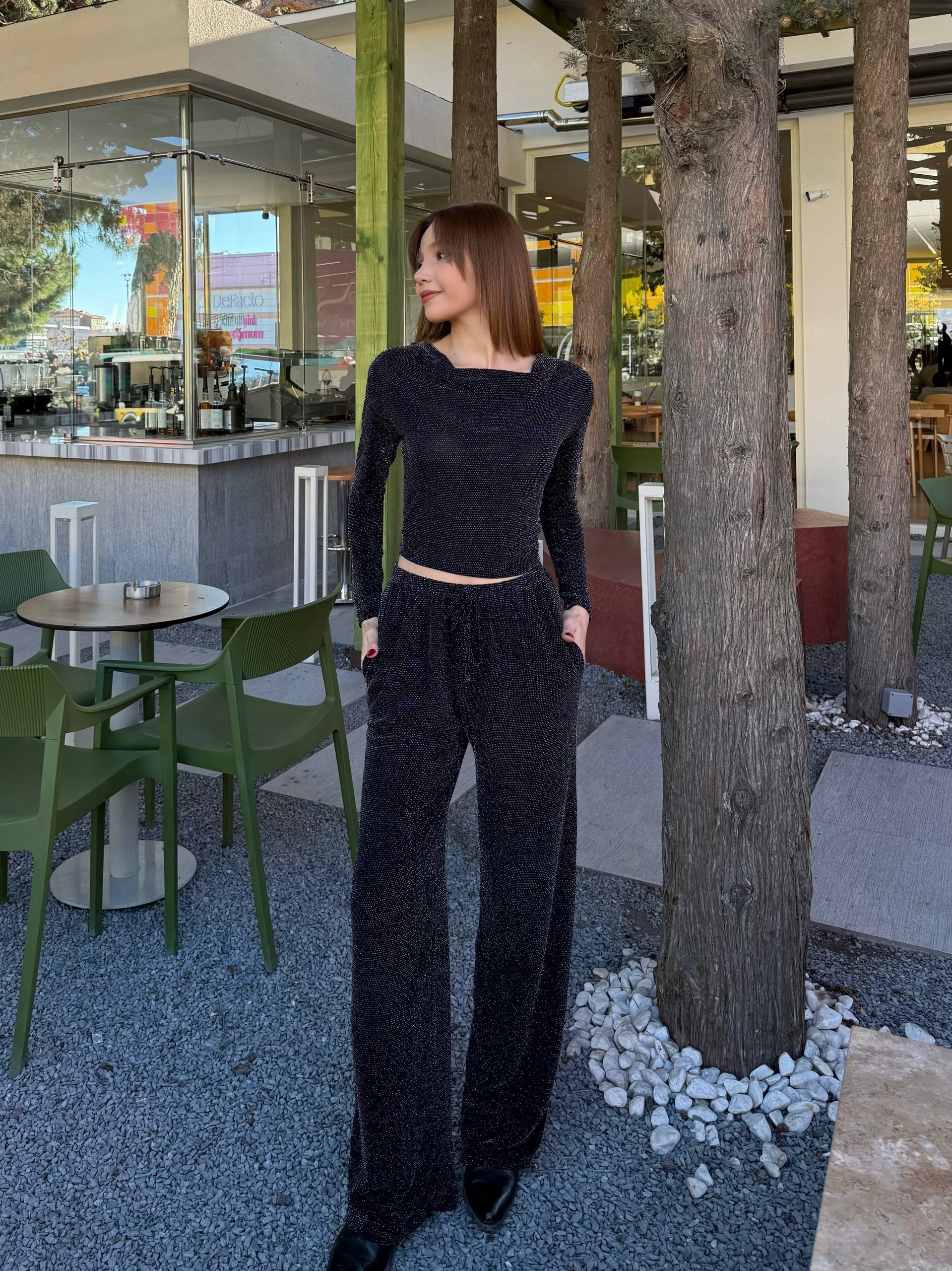 Simli Palazzo Pantalon 