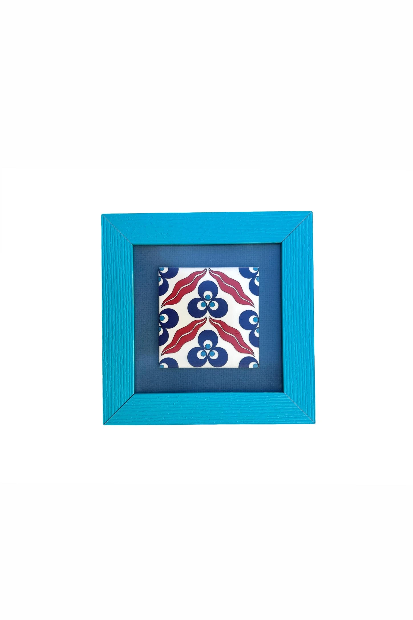 Çintemani Desenli Seramik Merkezli Çerçeve