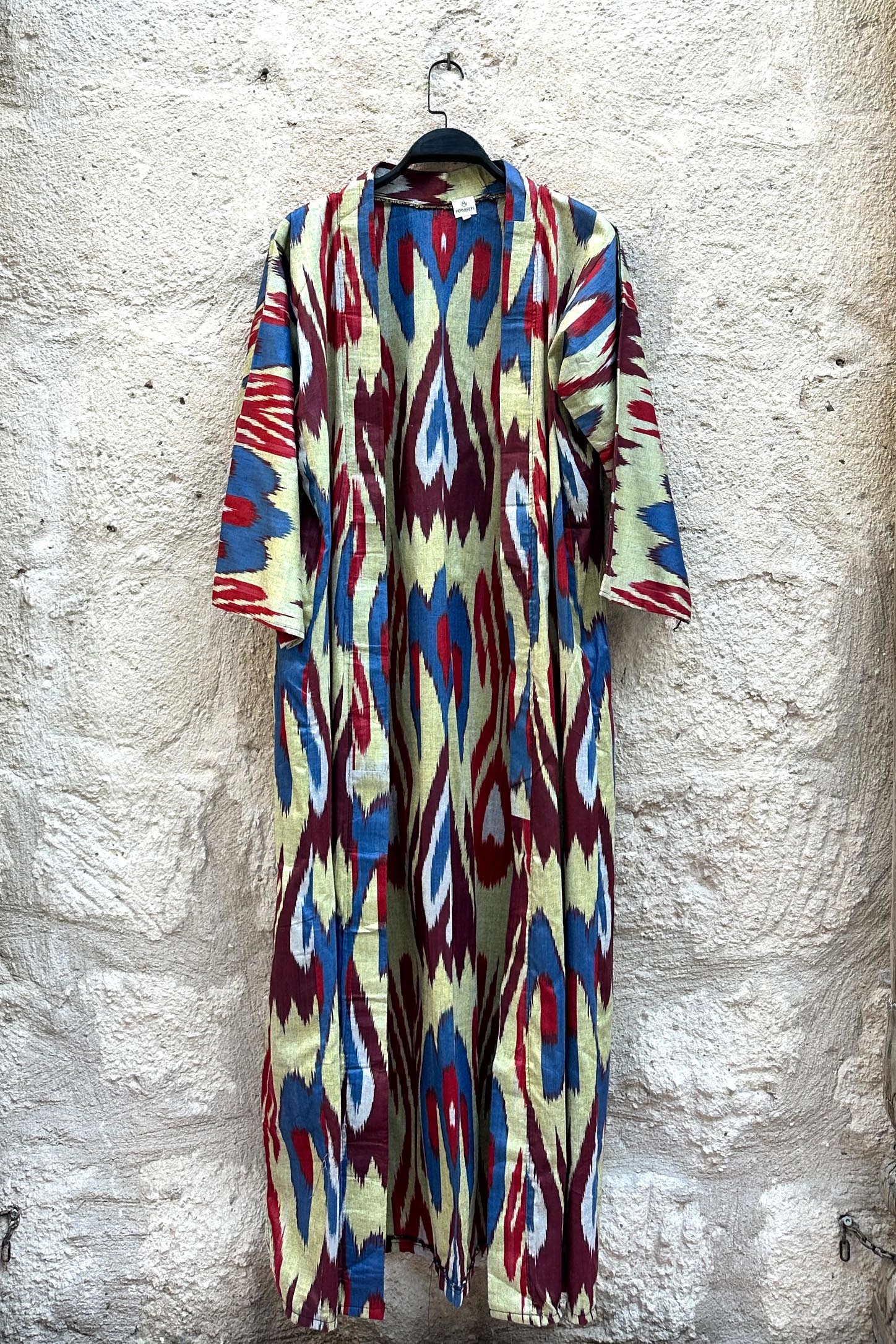 İkat Astarsız Uzun Kaftan