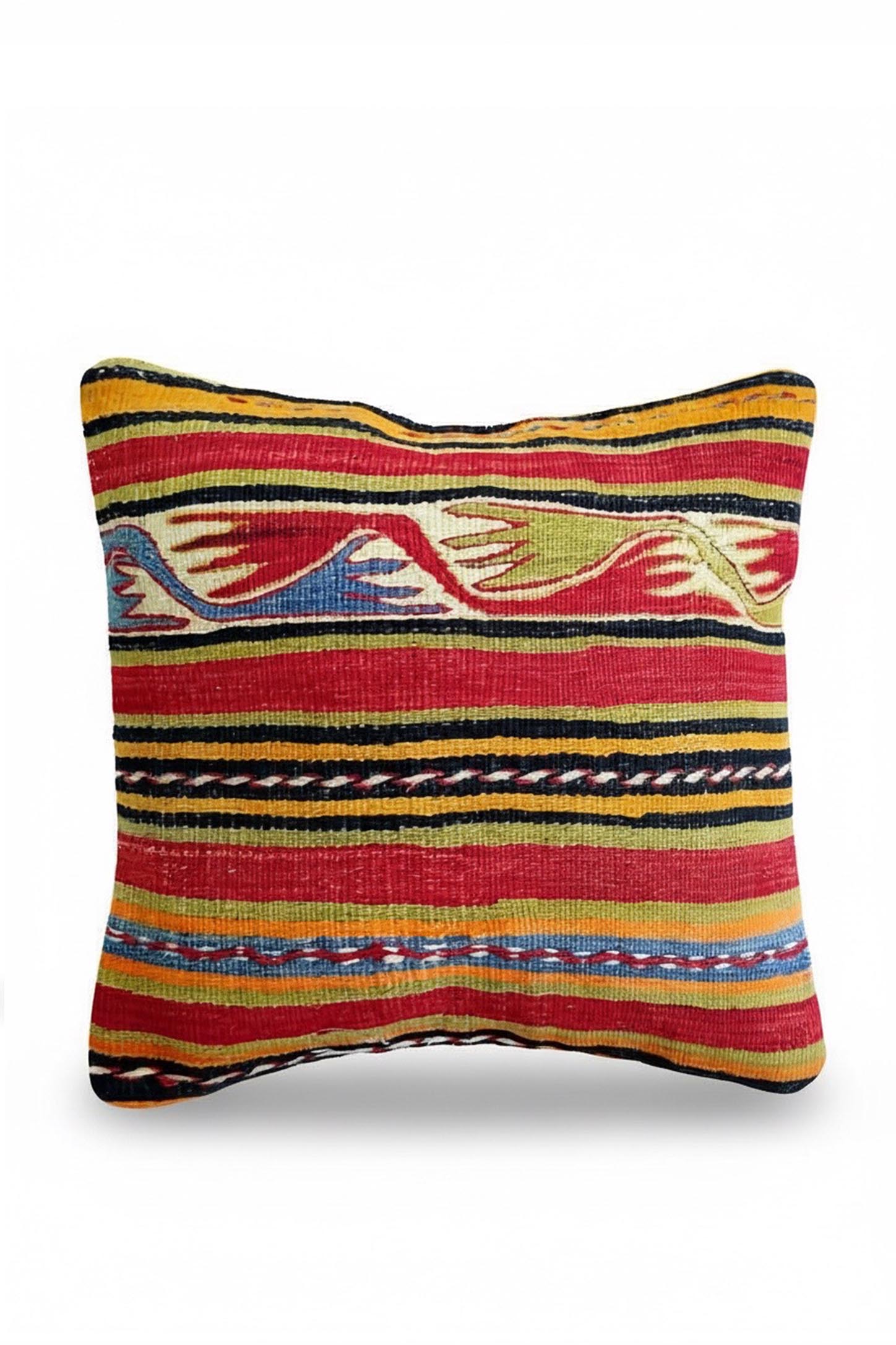 Kilim Desenli Dokuma Kırlent