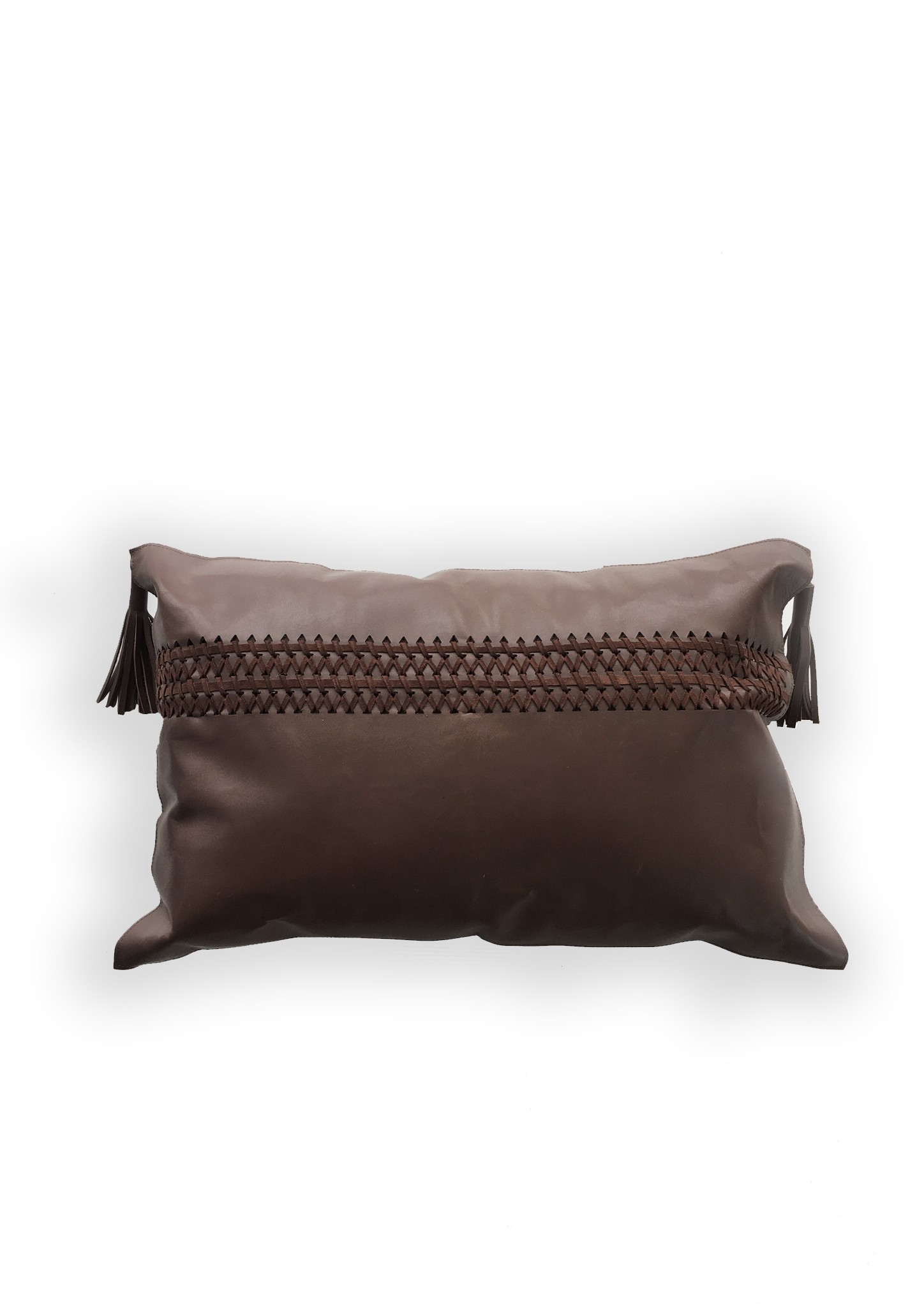 Leather Handcrafted Pillow
