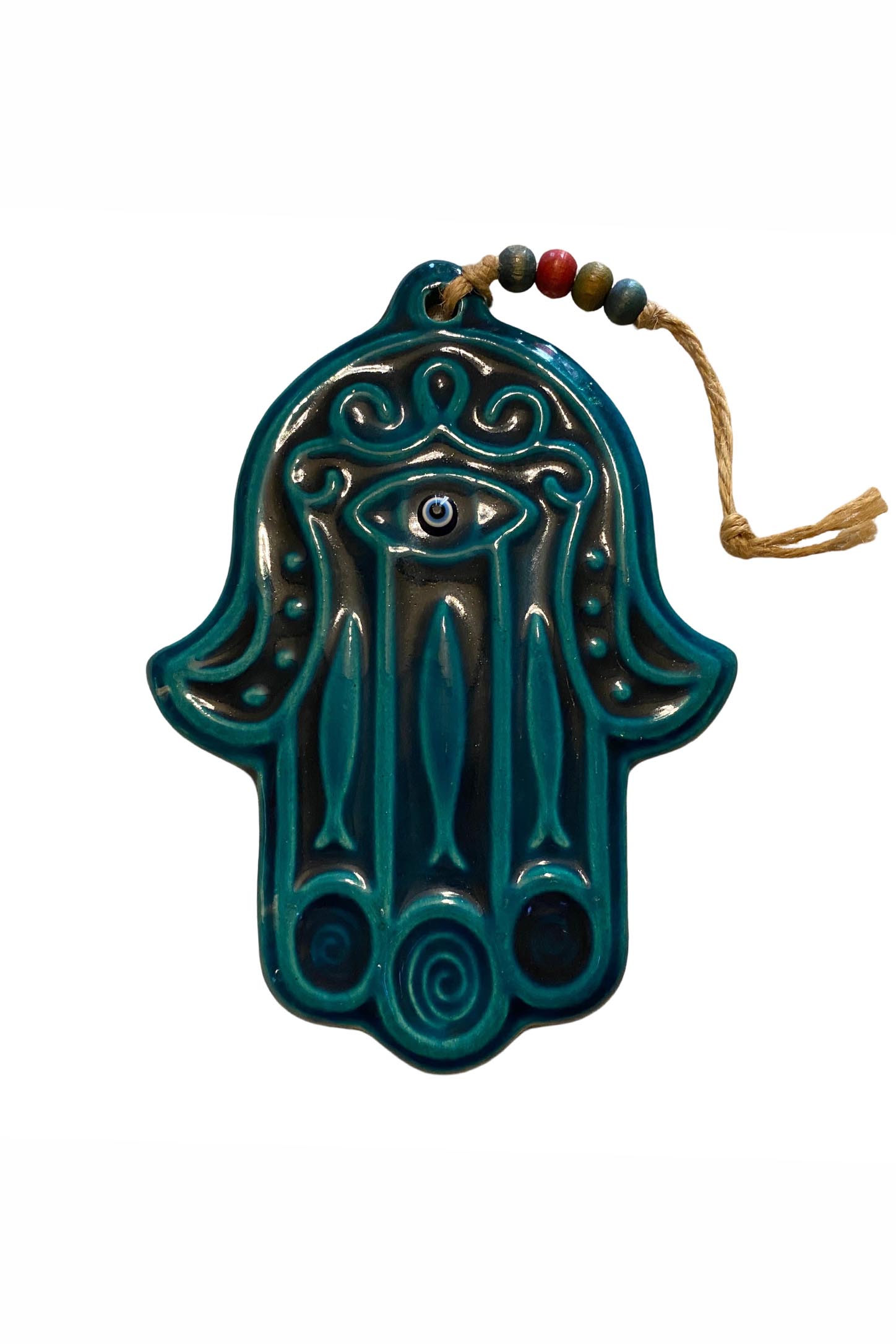 Seramik Fatma Ana Eli Duvar Süsü