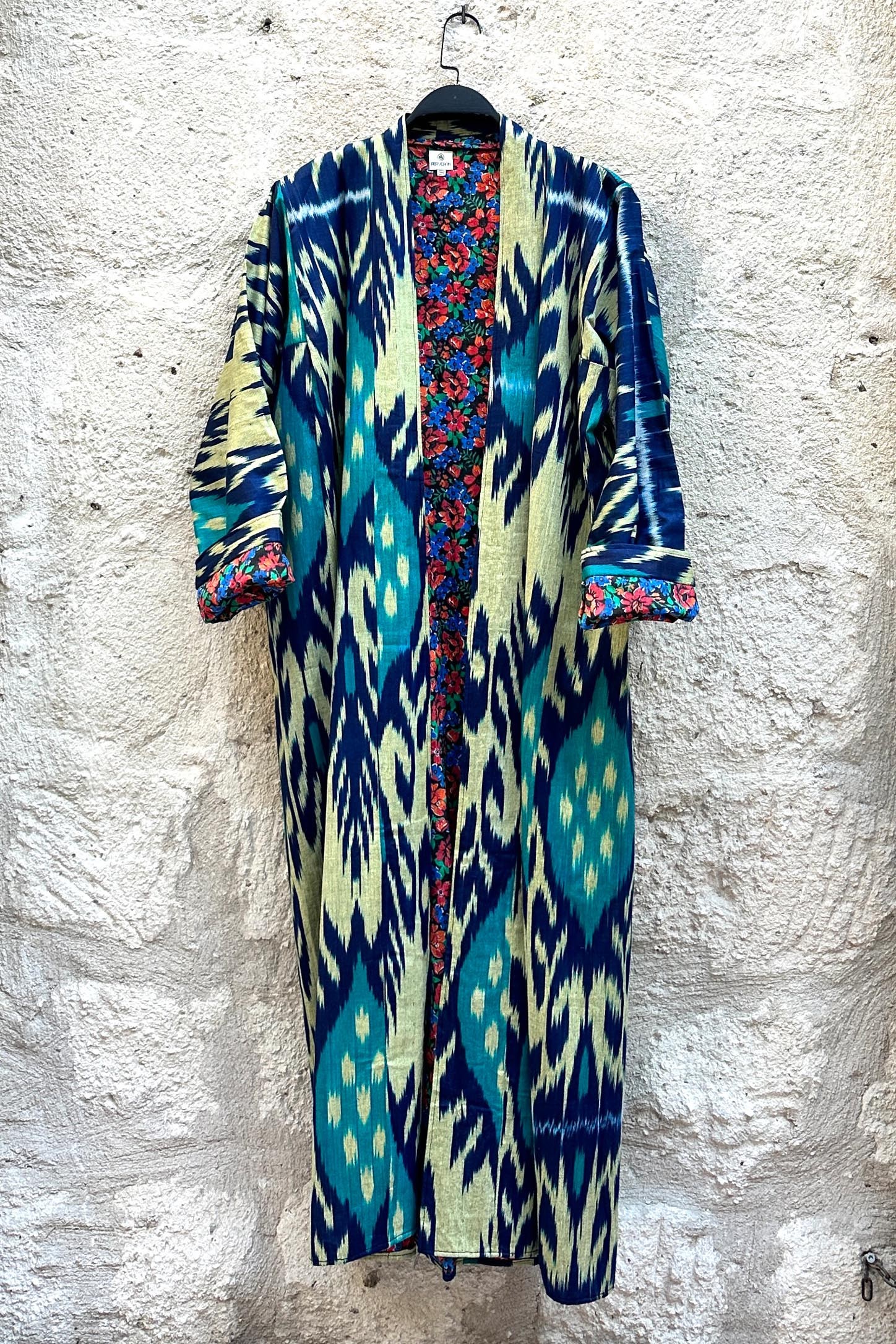 İkat Astarlı Uzun Kaftan