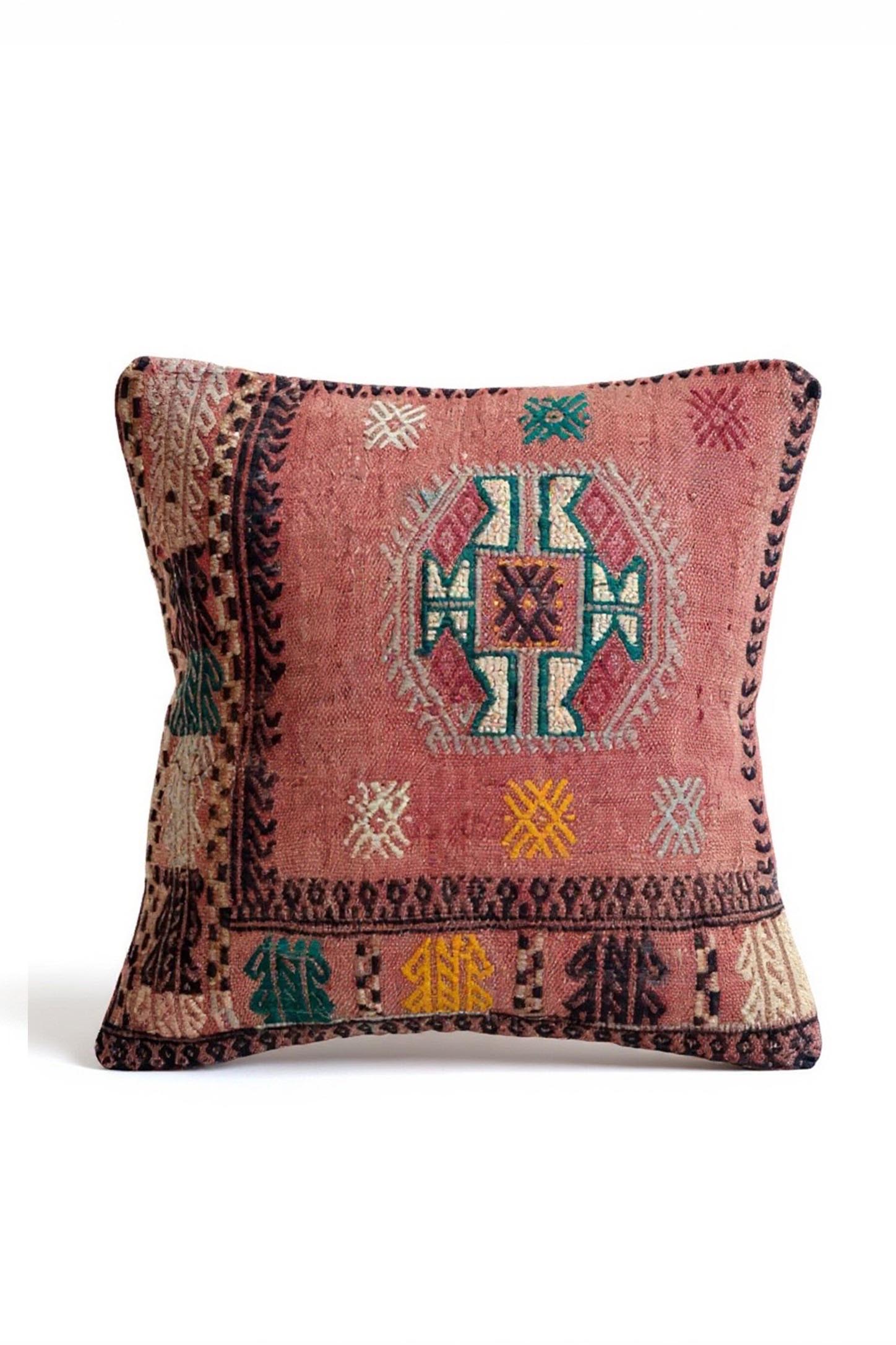 Kilim Desenli Dokuma Kırlent