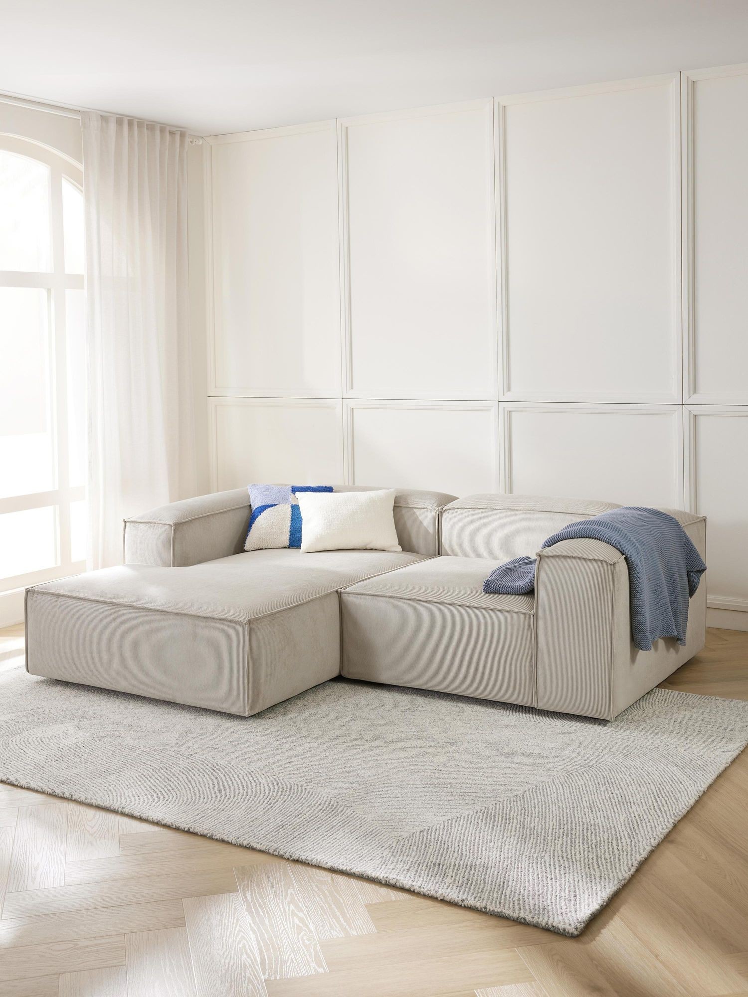 Domino Relax Mini Köşe - Fitilli Kadife