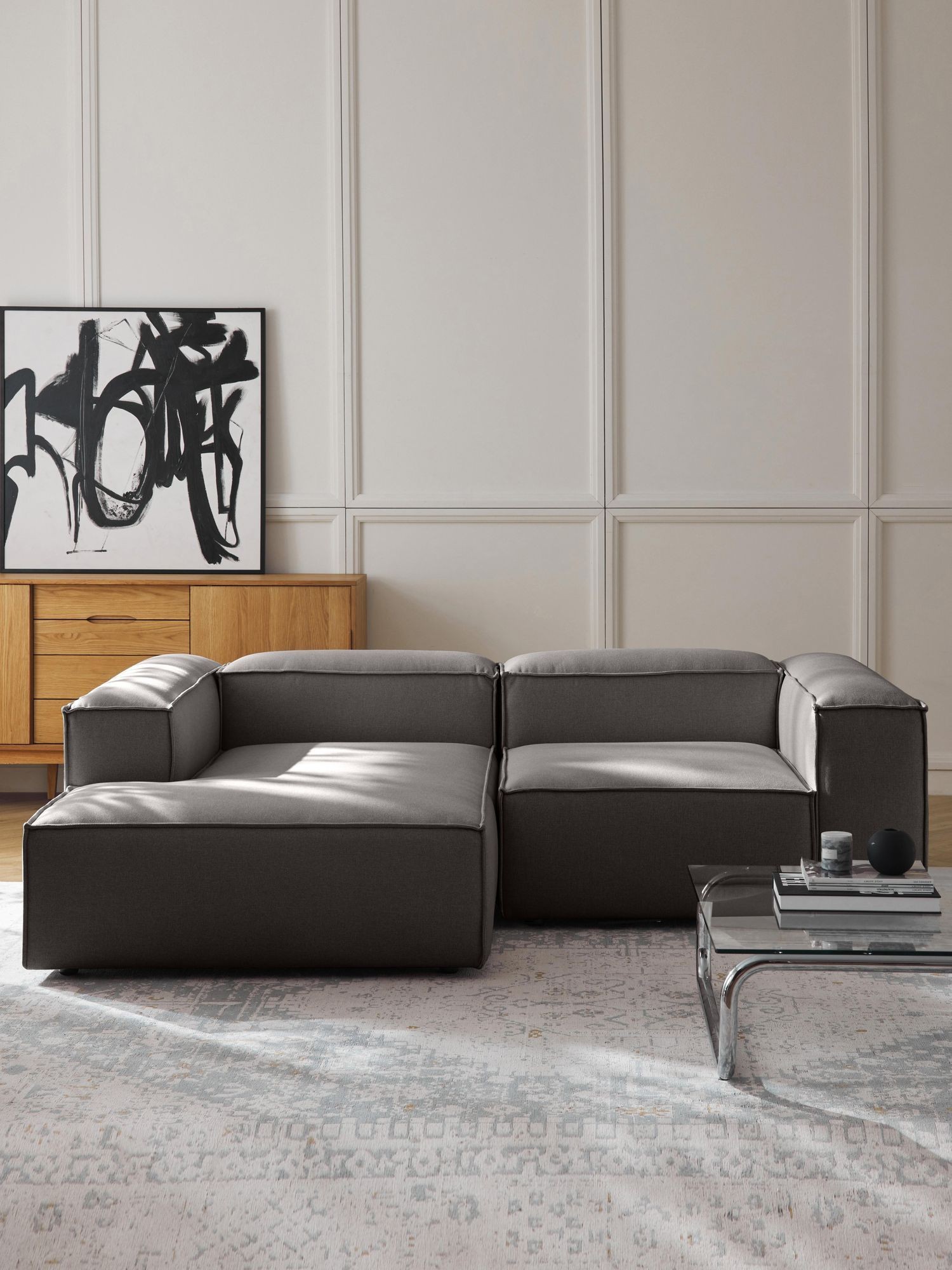 Domino Relax Mini Köşe - Keten