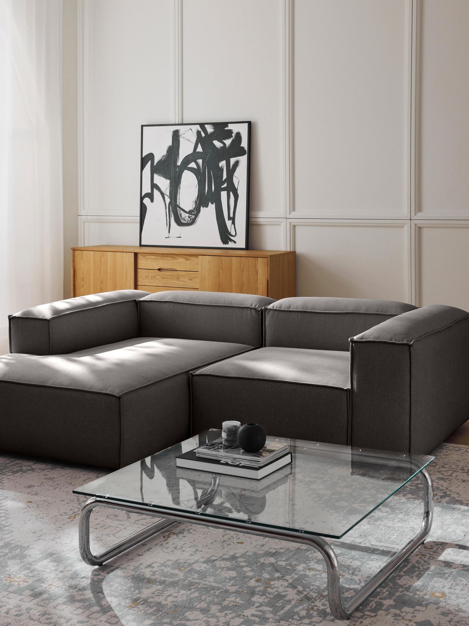 Domino Relax Mini Köşe - Keten