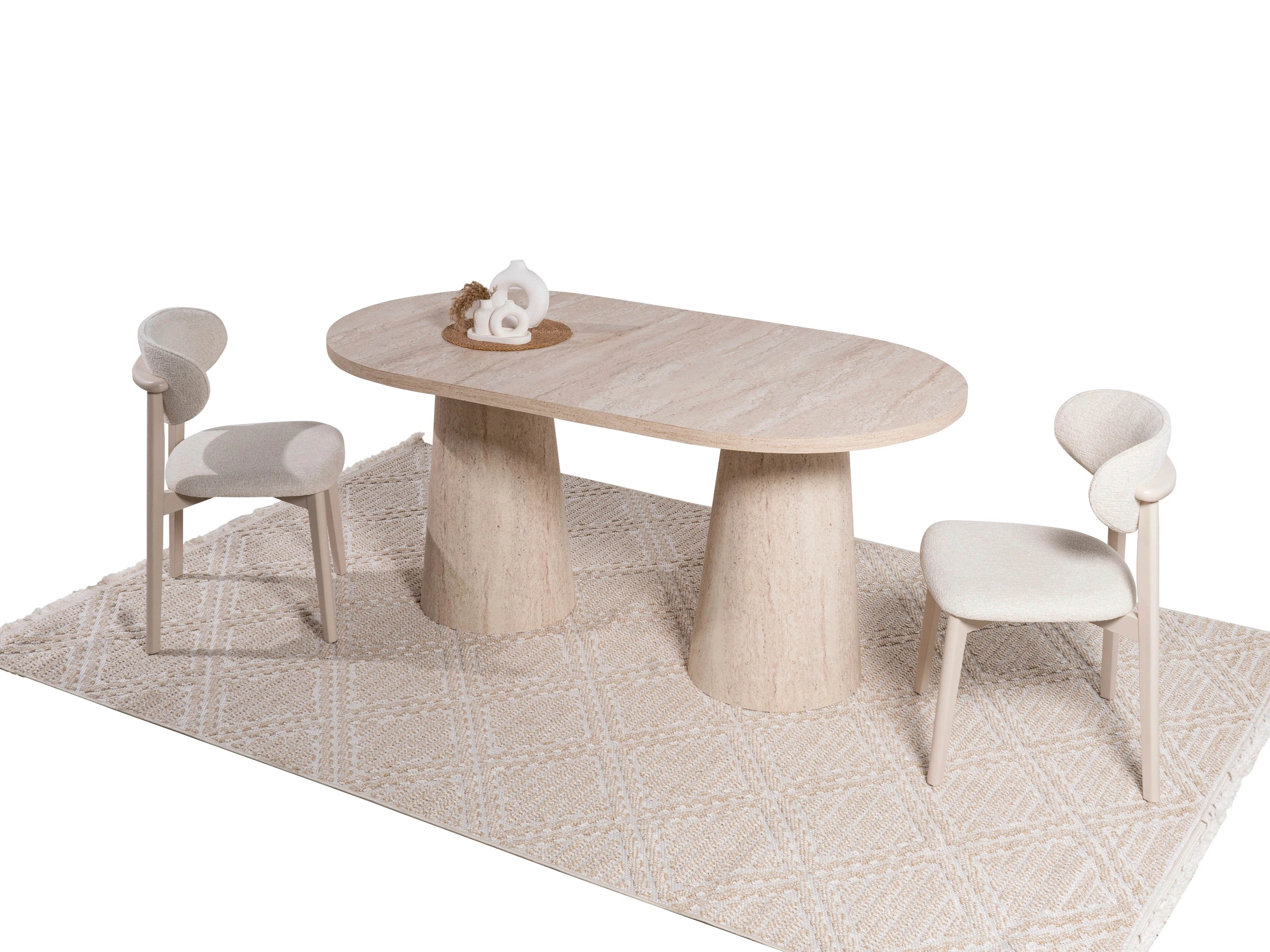 Thor Masa, Traverten Desen