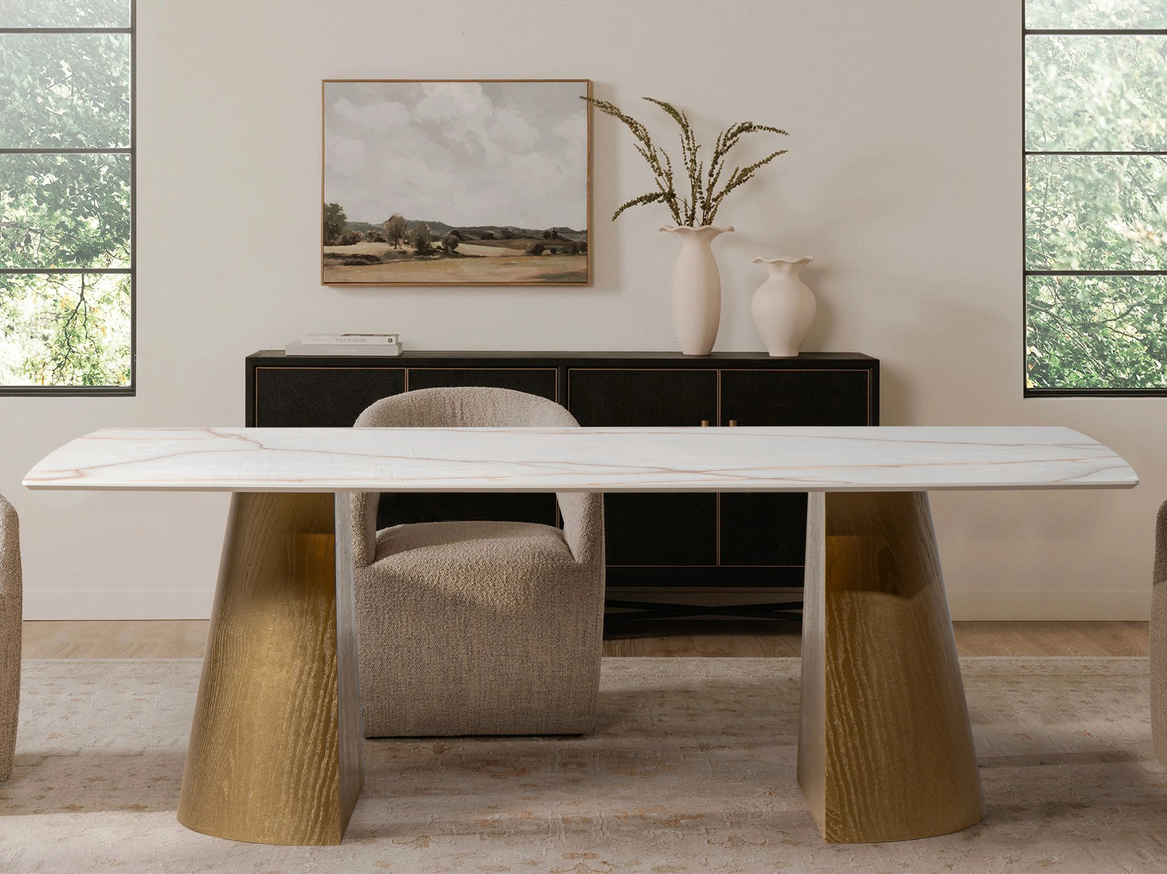 Blitz Masa, Mermer Desen