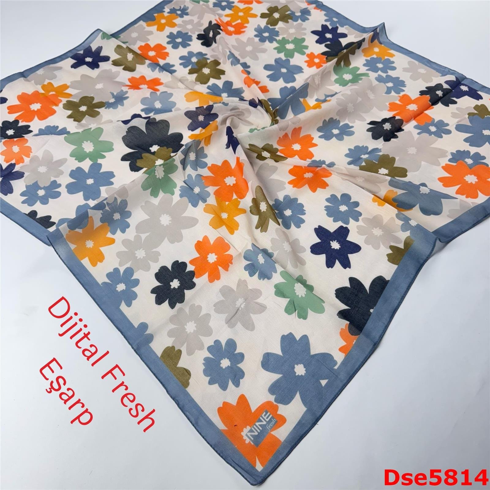 S-107 Dijital Fresh Eşarp