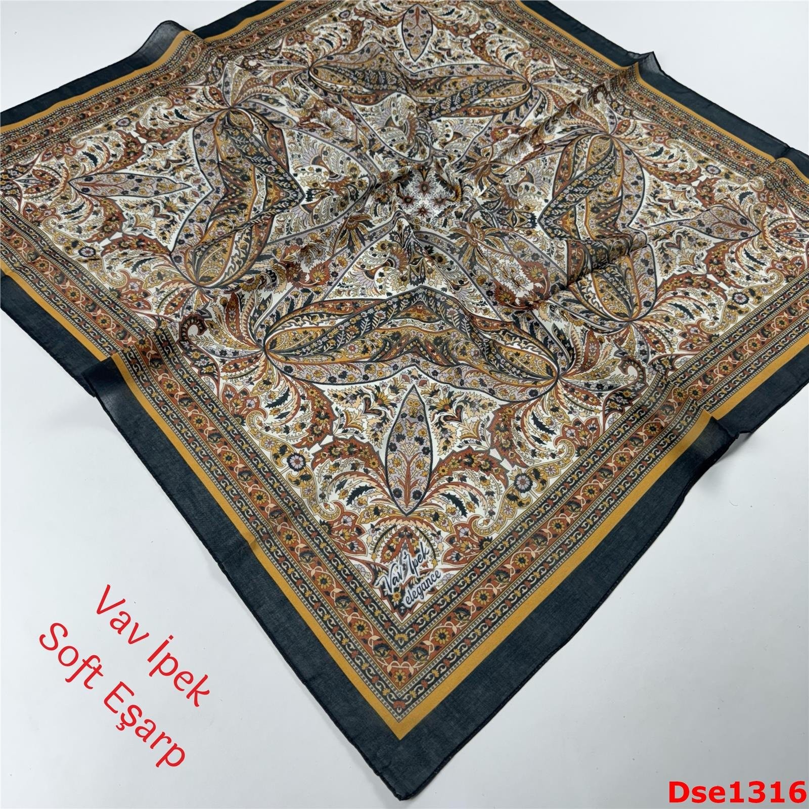 P-003 Vav İpek Soft Eşarp