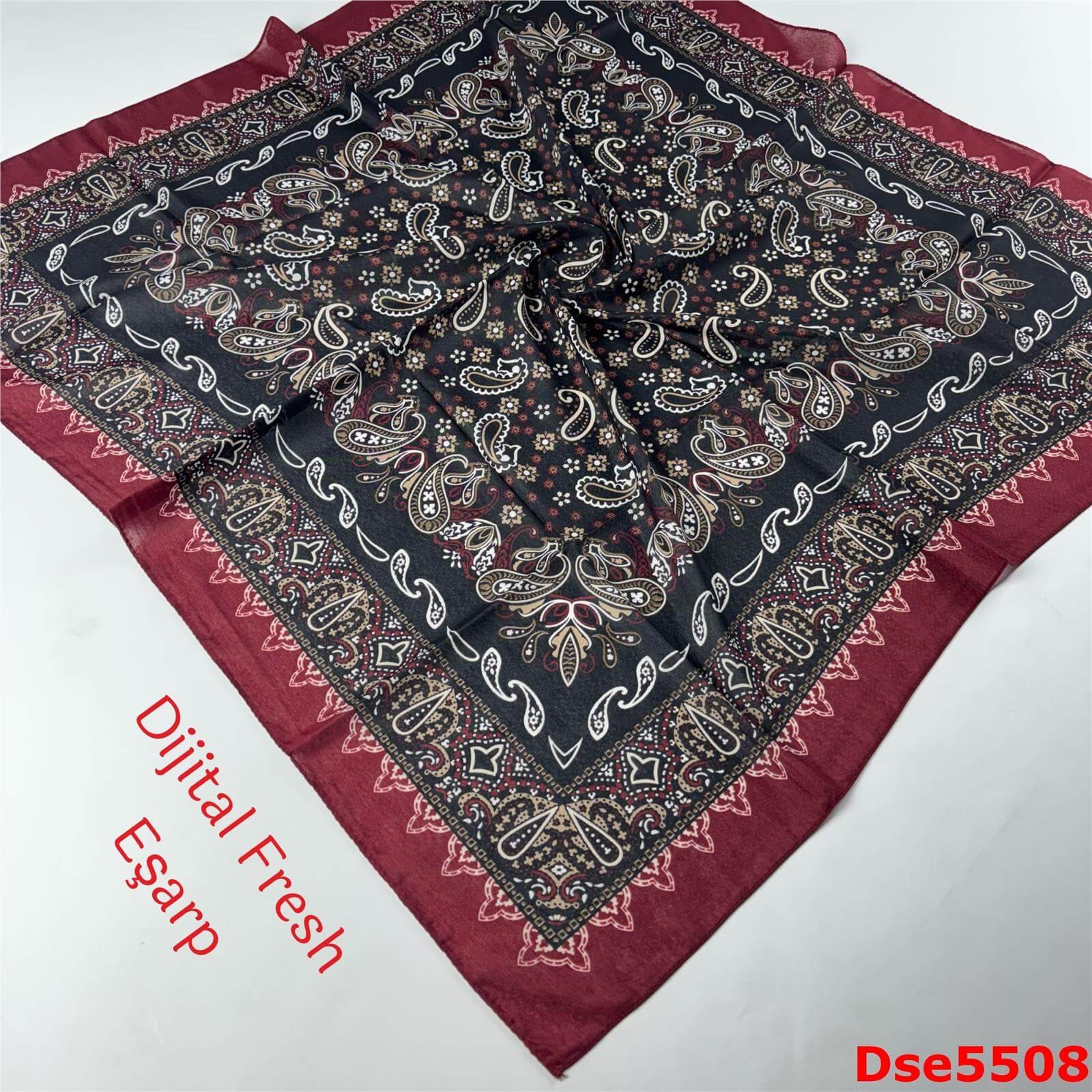 S-123 Dijital Fresh Eşarp