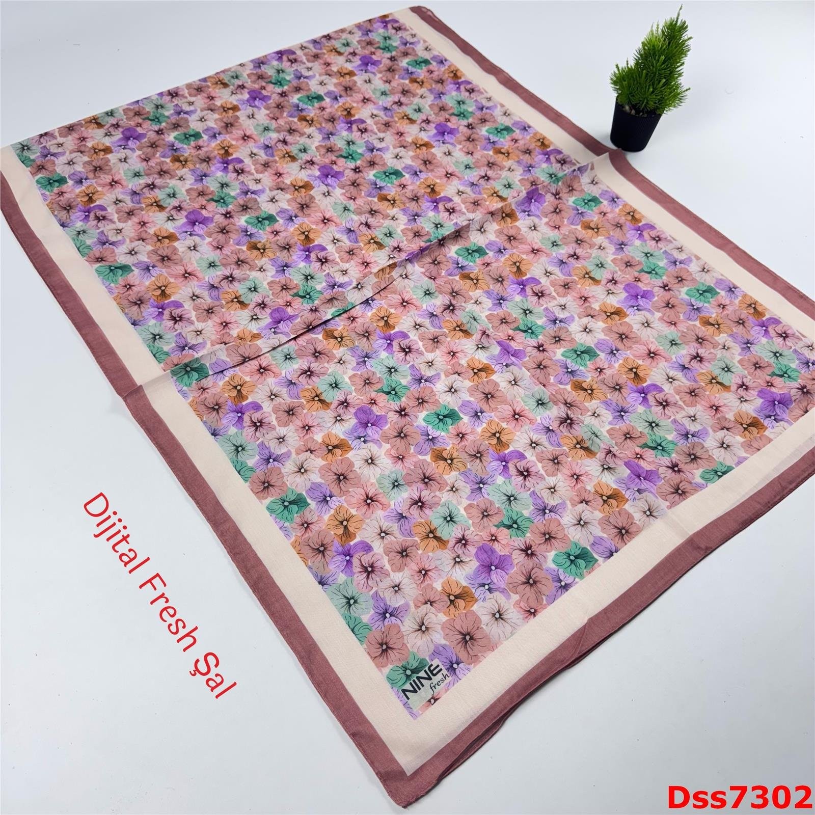 U-101 Dijital Fresh Şal