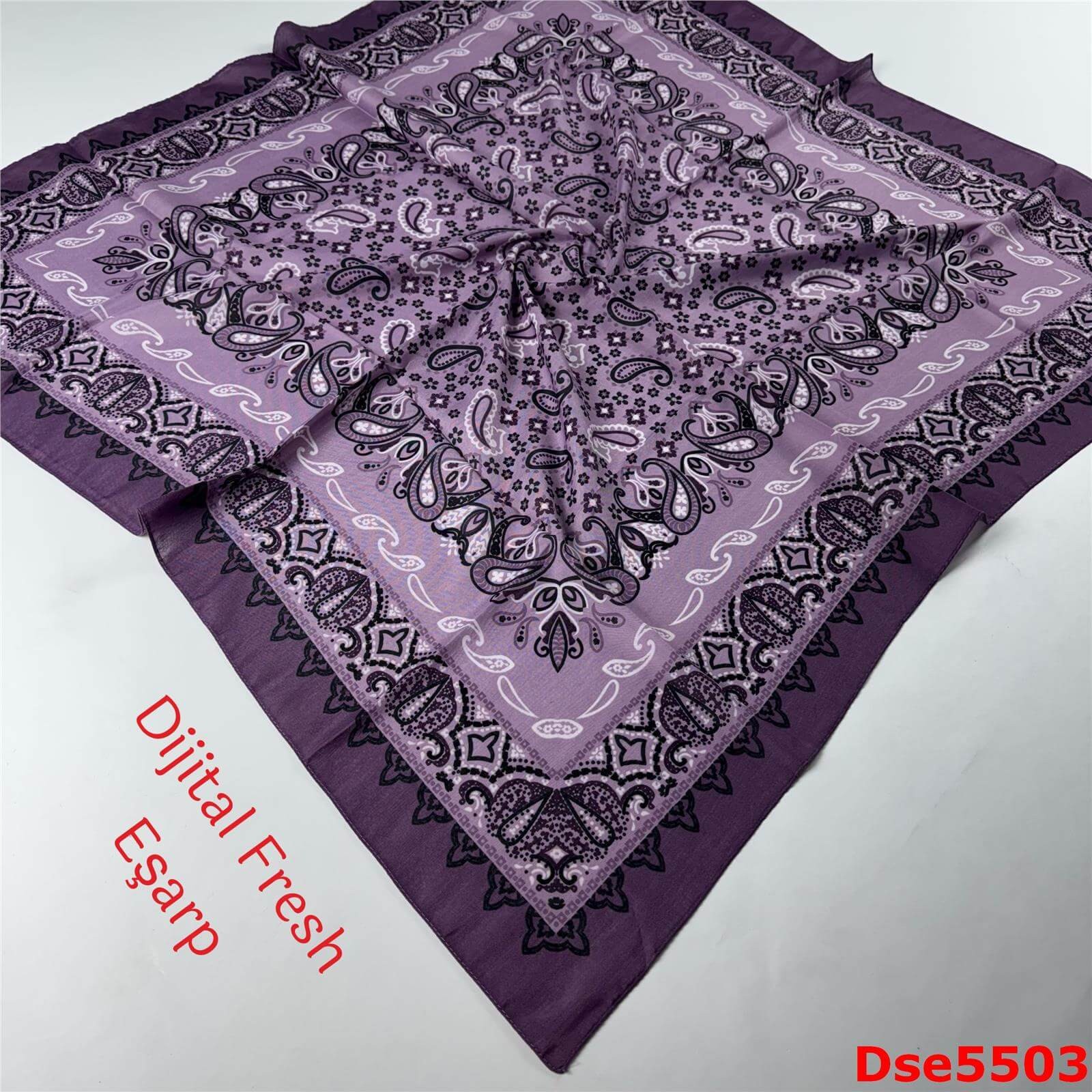 S-118 Dijital Fresh Eşarp