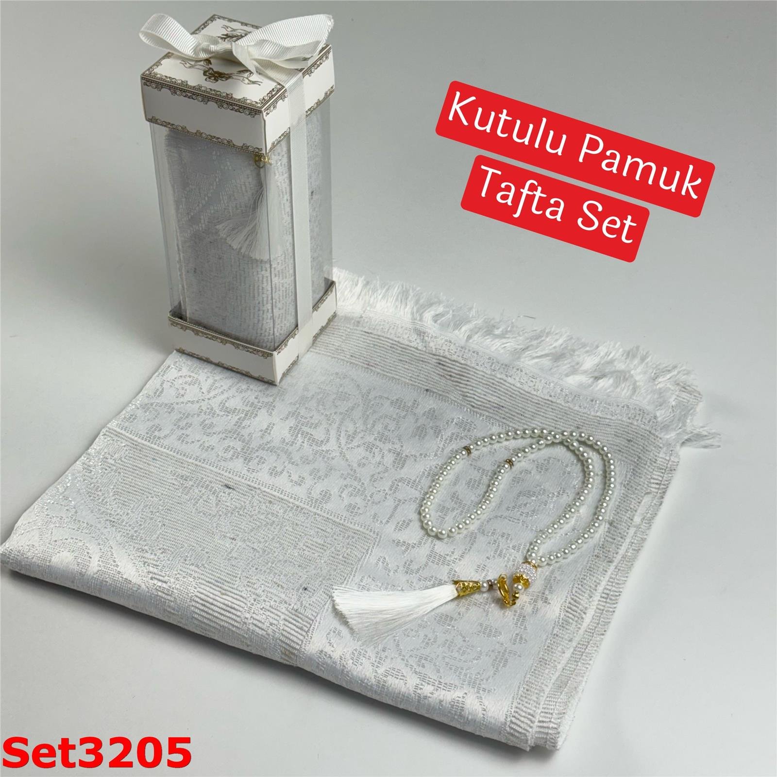 ZU-028 Kutulu Pamuk Tafta Set