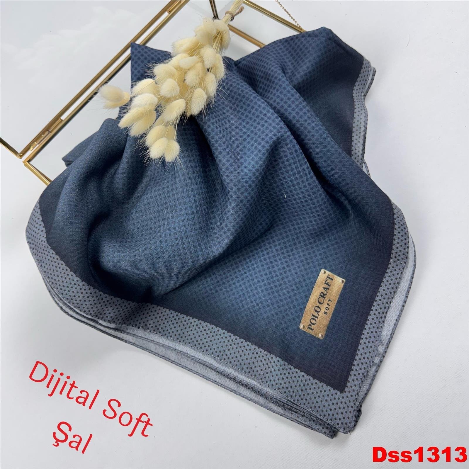 N-067 Polo Craft Dijital Soft Şal