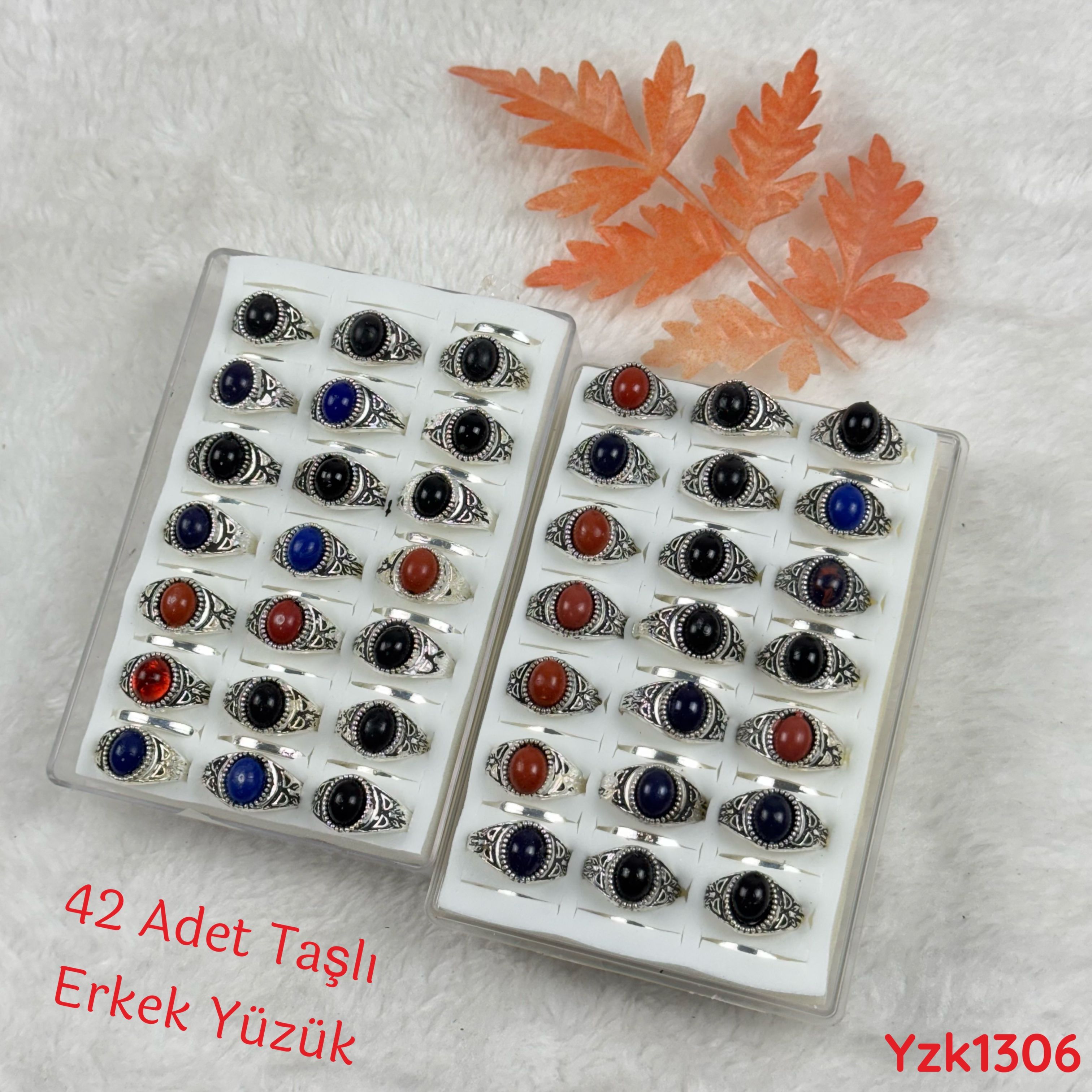 P-519 42lı Taşlı Erkek Yüzük