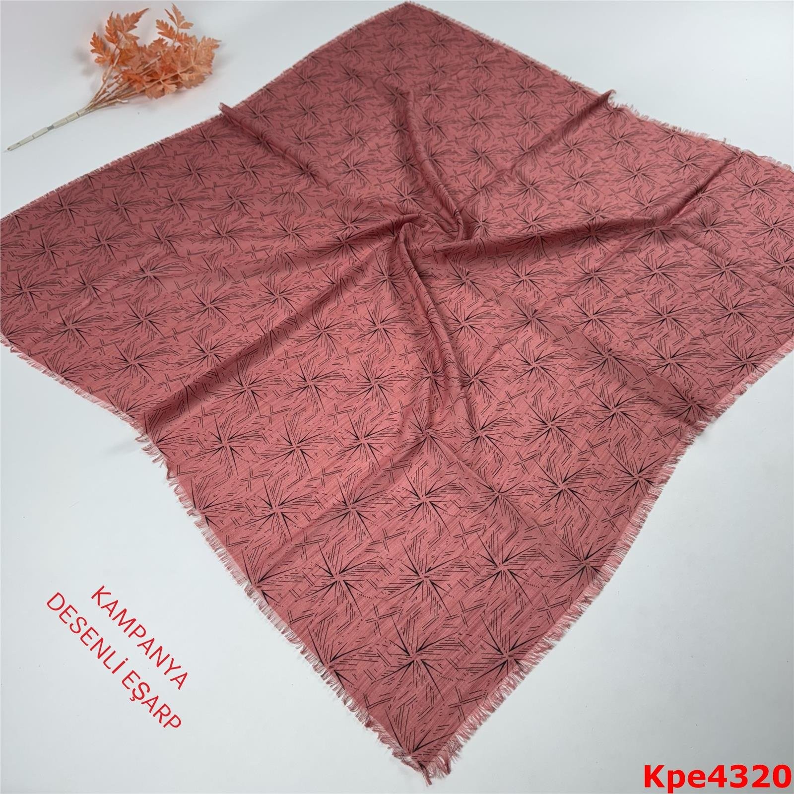 ZK-086  Kampanya Desenli Eşarp