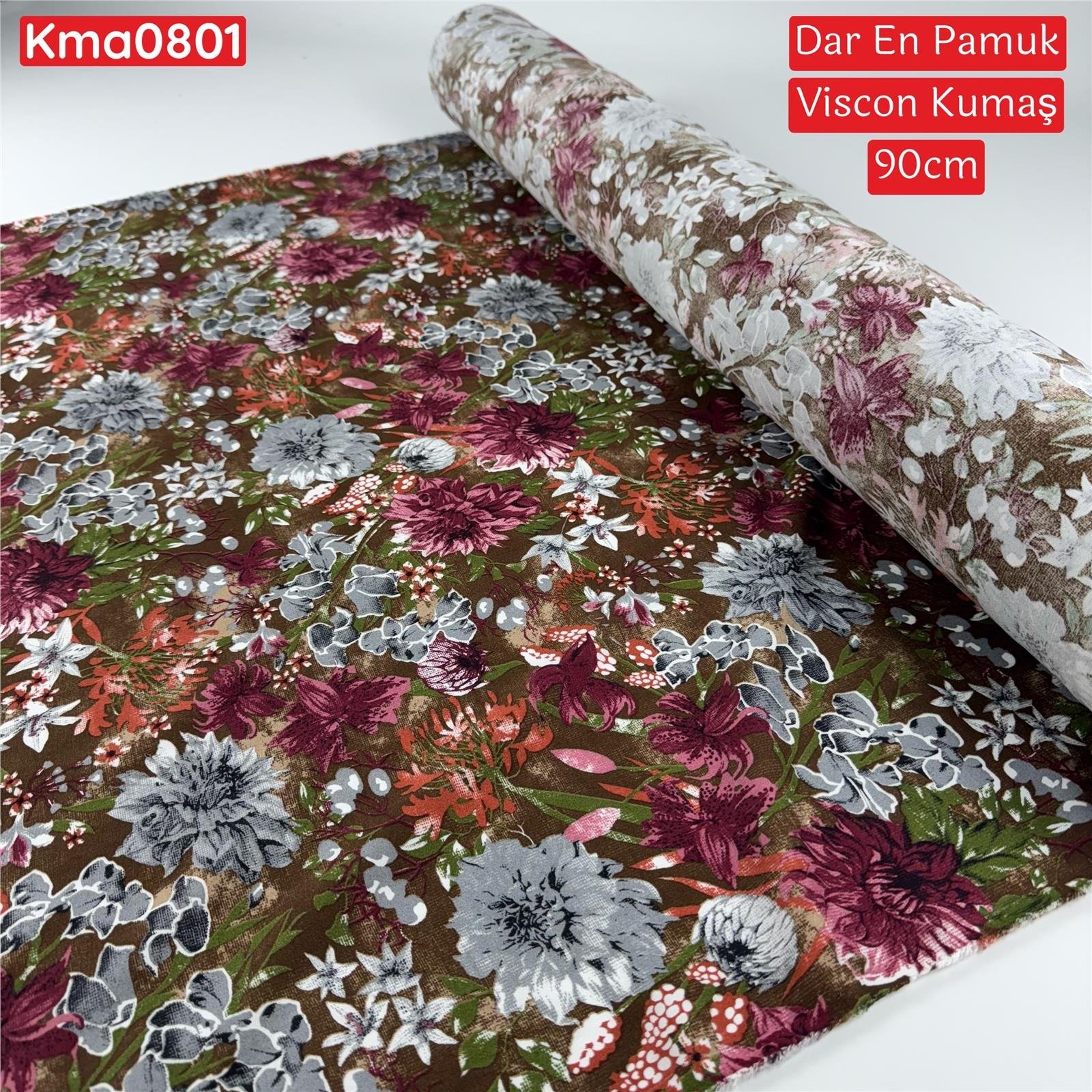 ZO-131 Dar En Pamuk Viscon Kumaş 90cm
