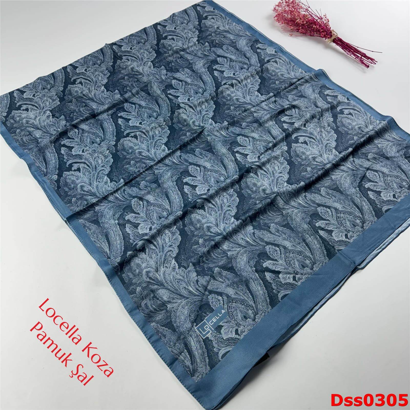 Y-105 Locella Koza Pamuk Şal