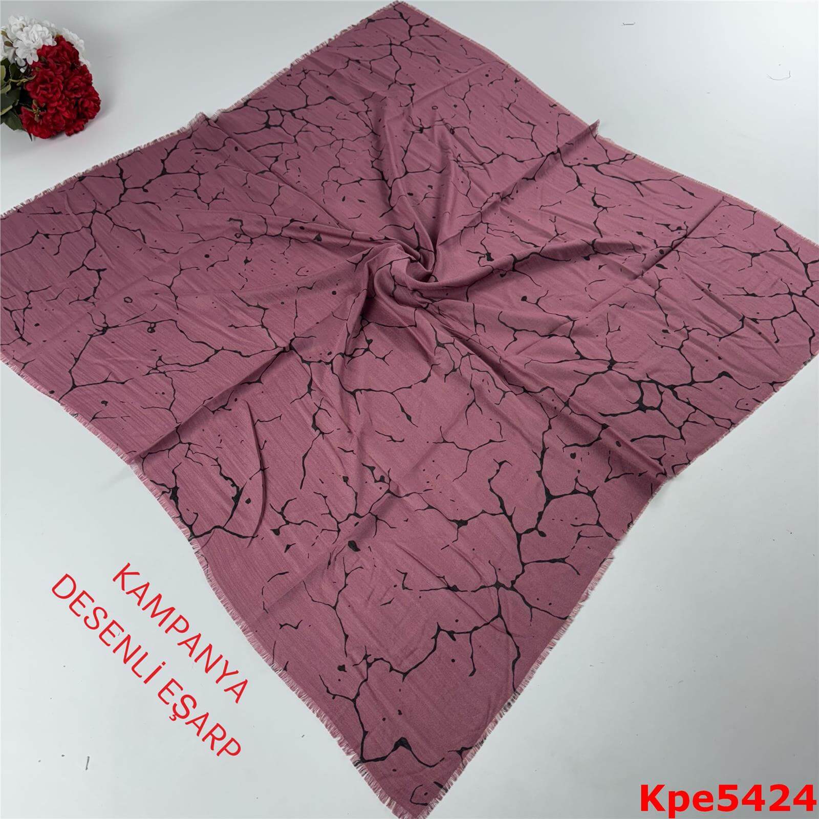 ZK-077 Kampanya Desenli Eşarp