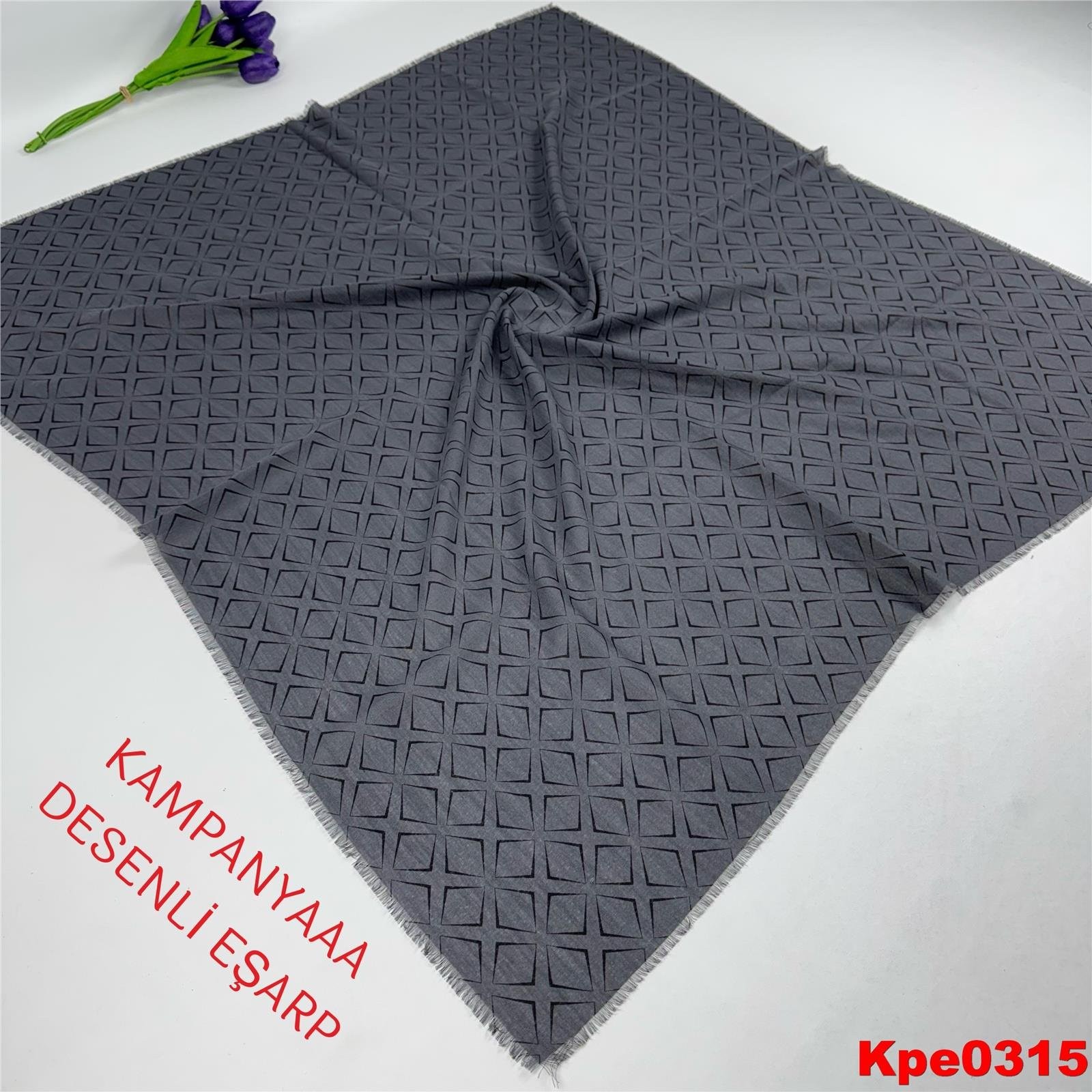 A-0307 Kampanya Desenli Eşarp