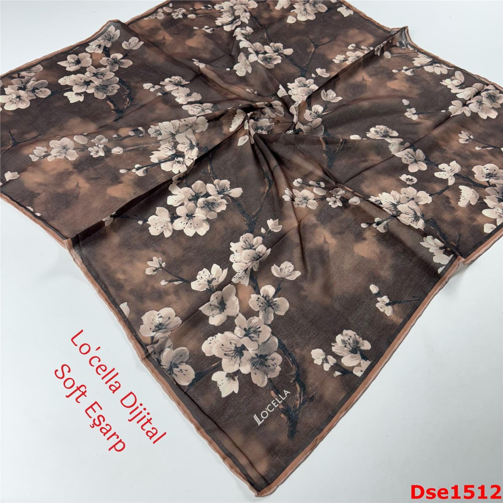 P-140 Locella El Dikişli Soft Eşarp