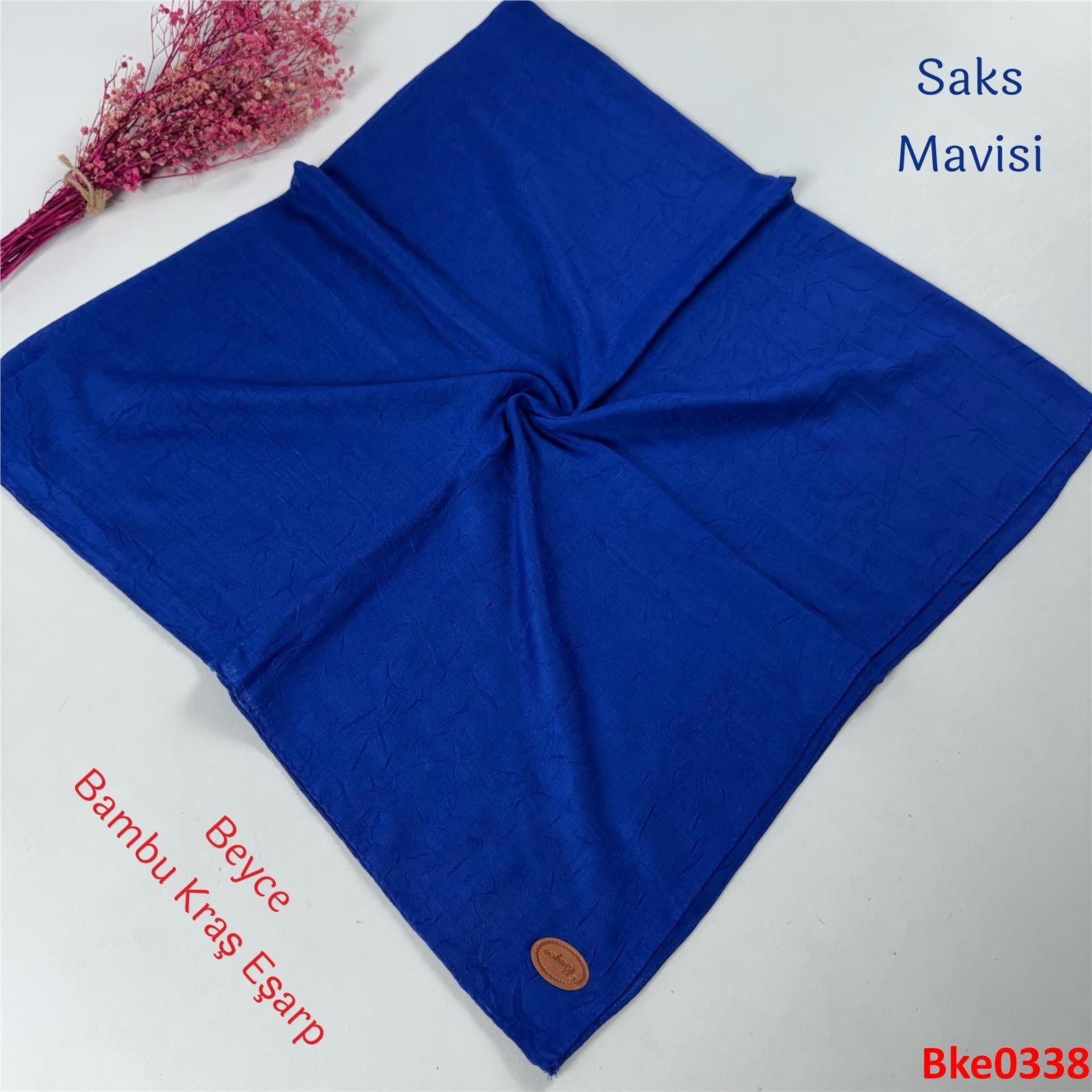 T-063 Beyce Bambu Kraş Eşarp