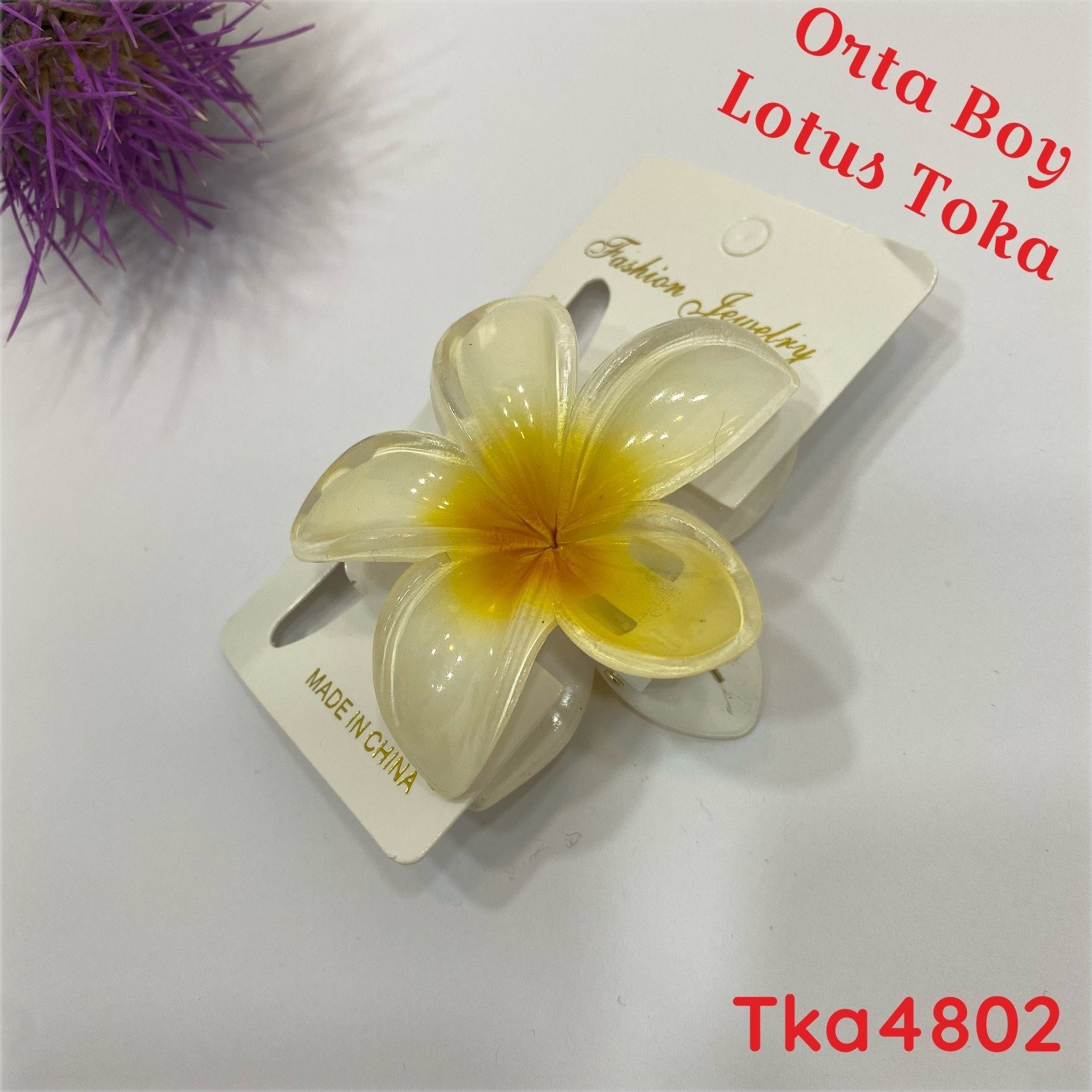 UC-096 Orta Boy Renkli Lotus Toka