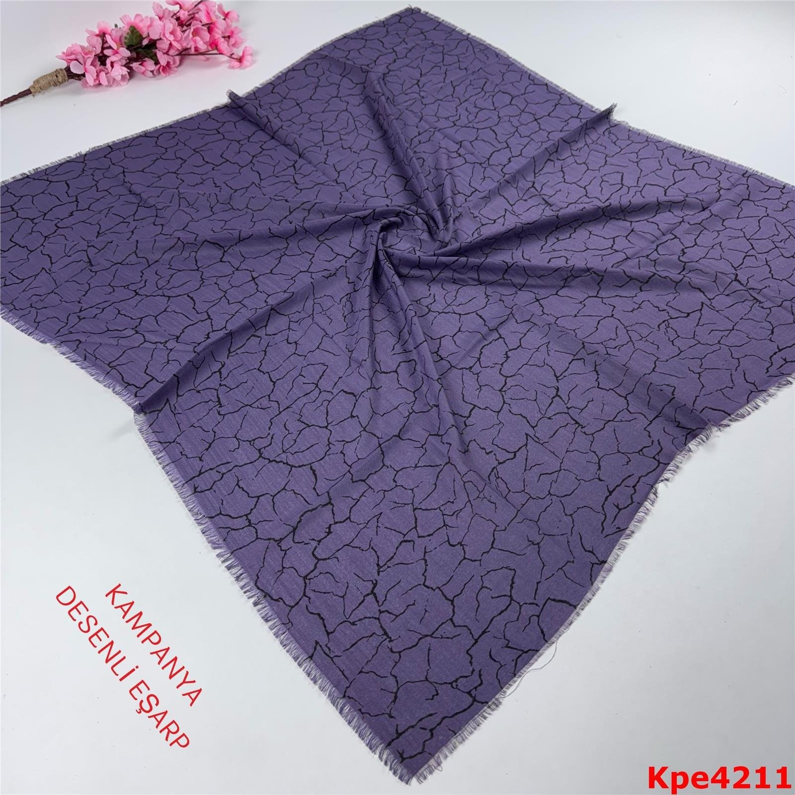 ZK-074 Kampanya Desenli Eşarp