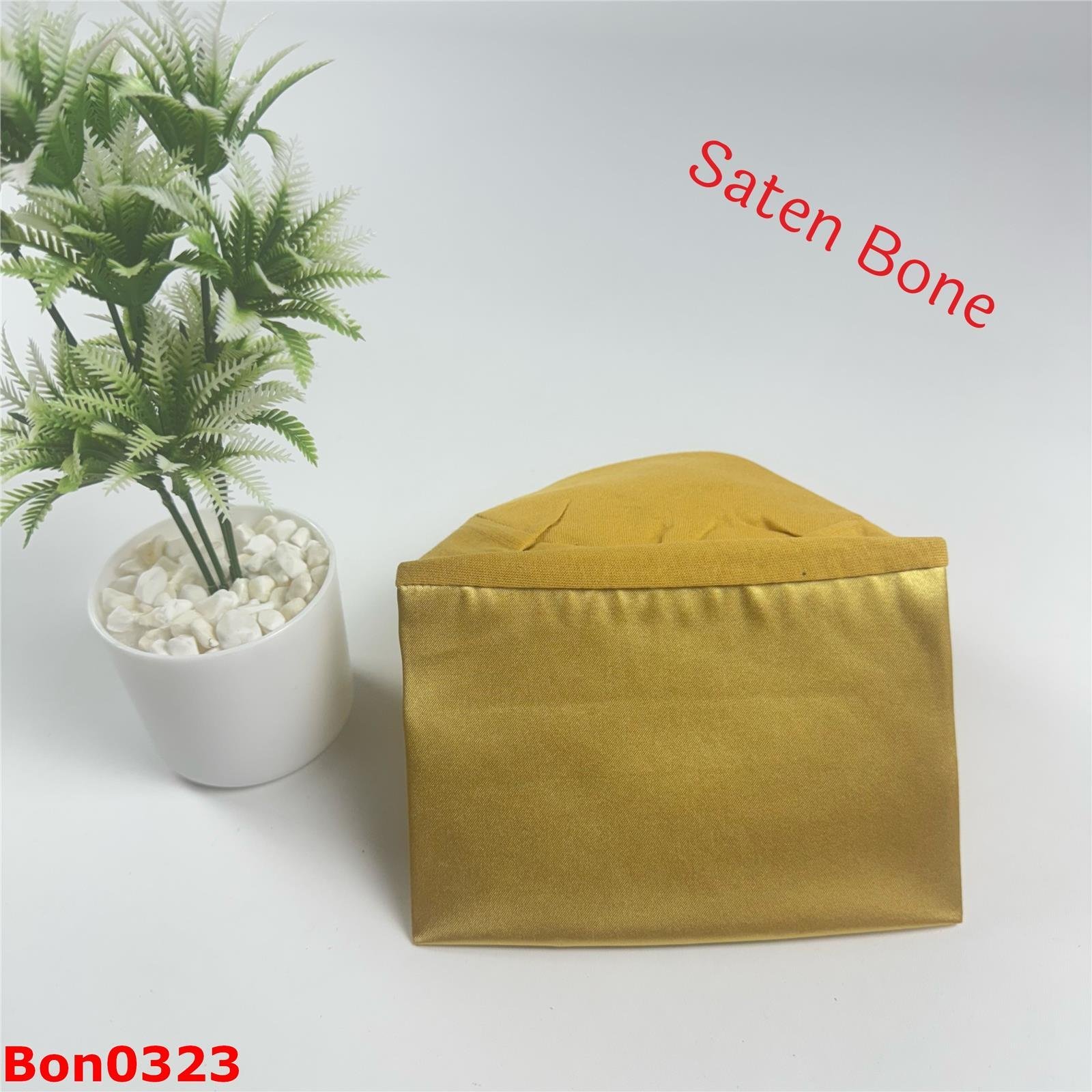 A-879 Bağlamalı Saten Bone