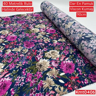 ZO-112 Dar En Pamuk Viscon Kumaş 90cm