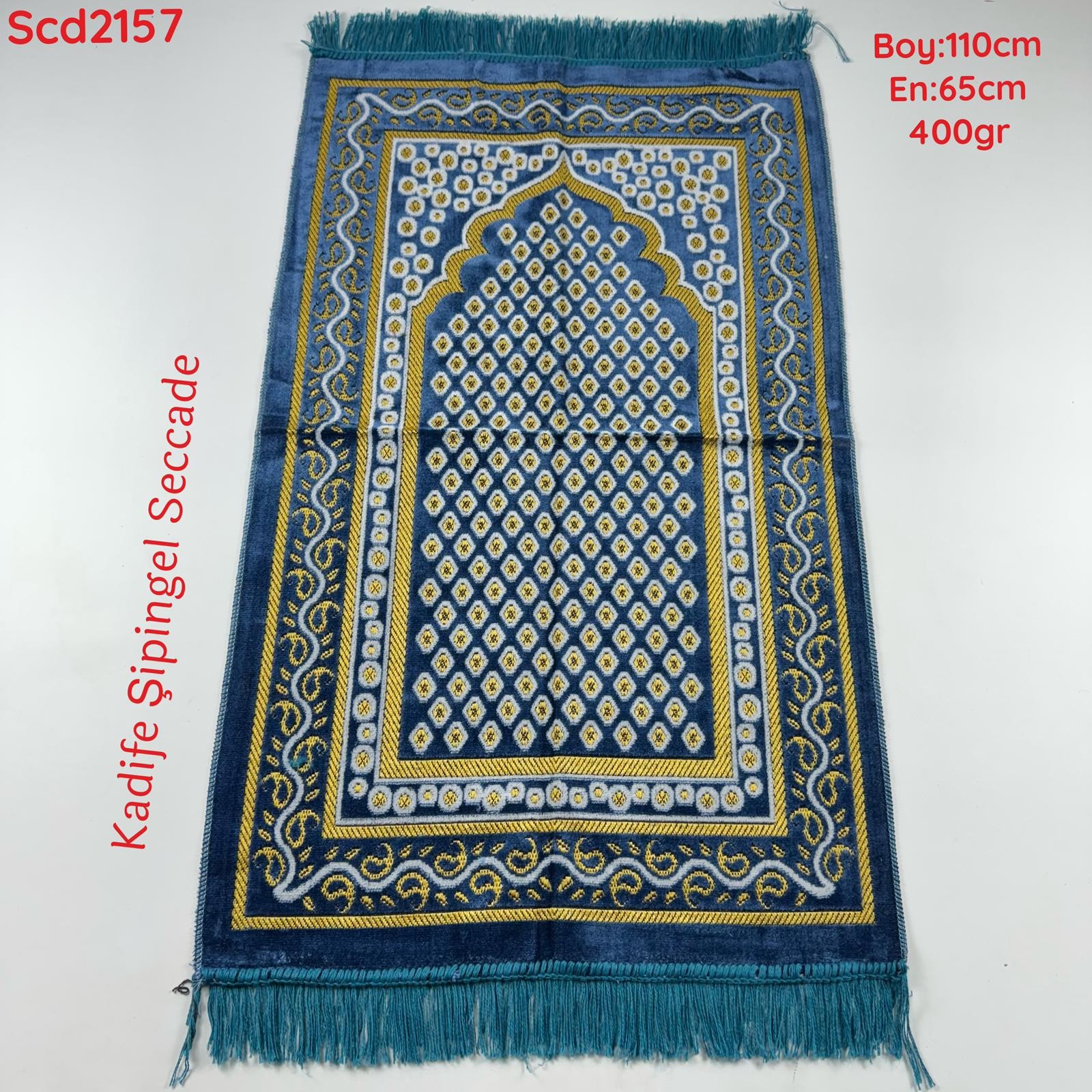 ZV-372 Kadife Şpingel Seccade