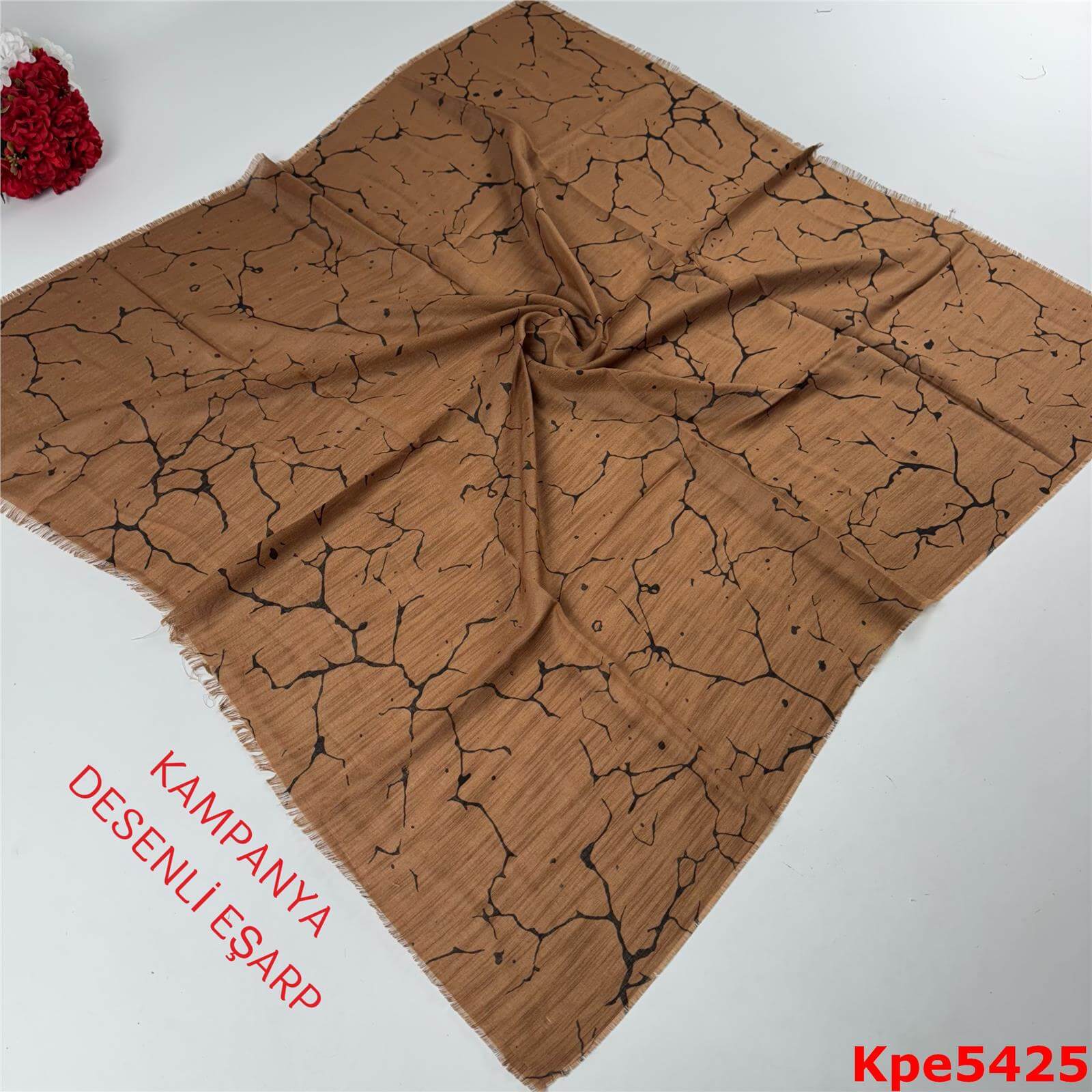 ZK-082 Kampanya Desenli Eşarp