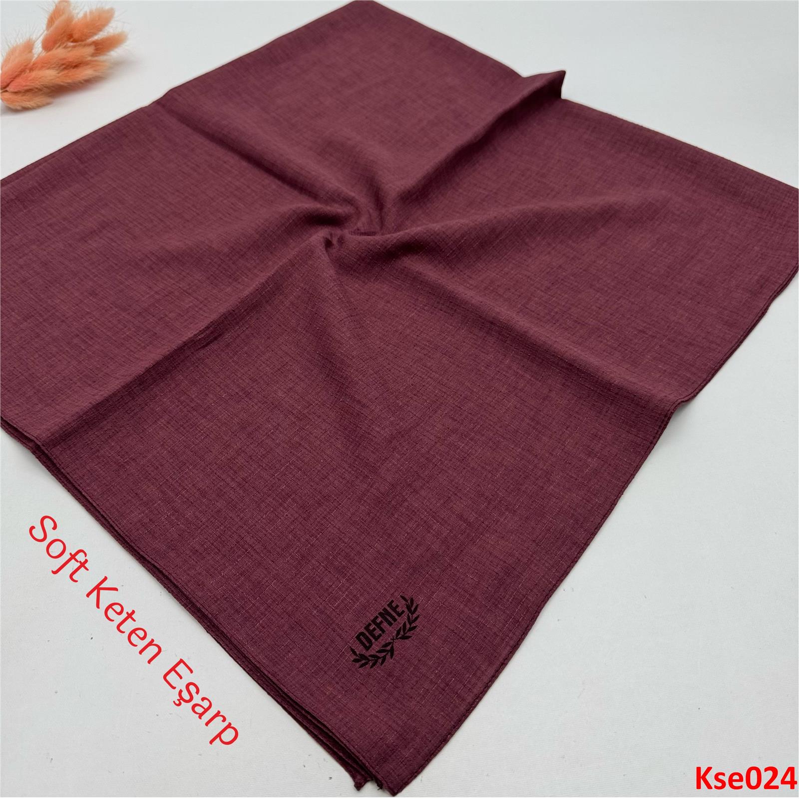 J-190 Soft Keten Eşarp