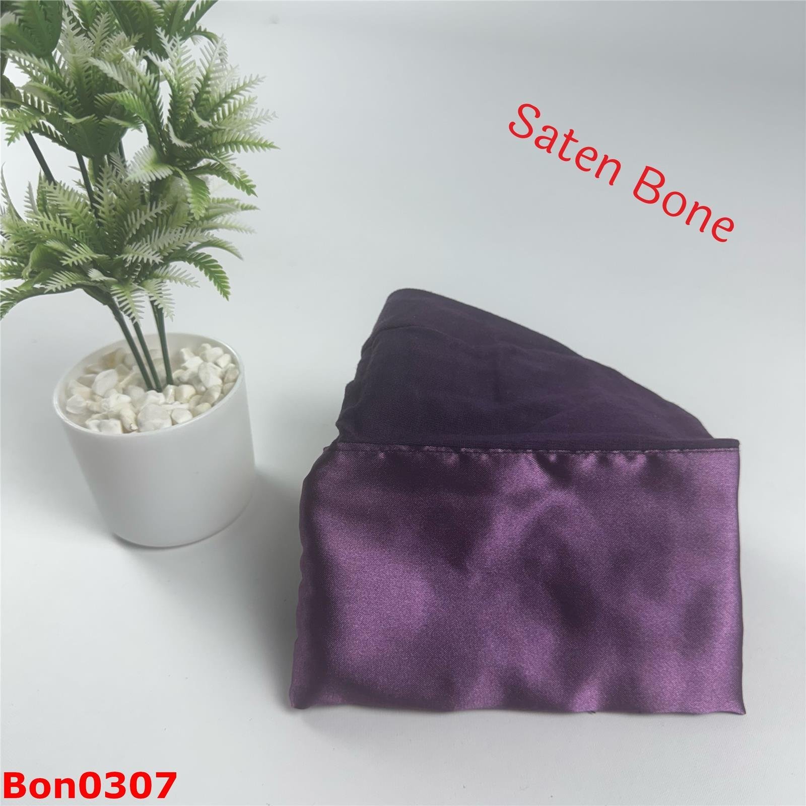 A-883 Bağlamalı Saten Bone