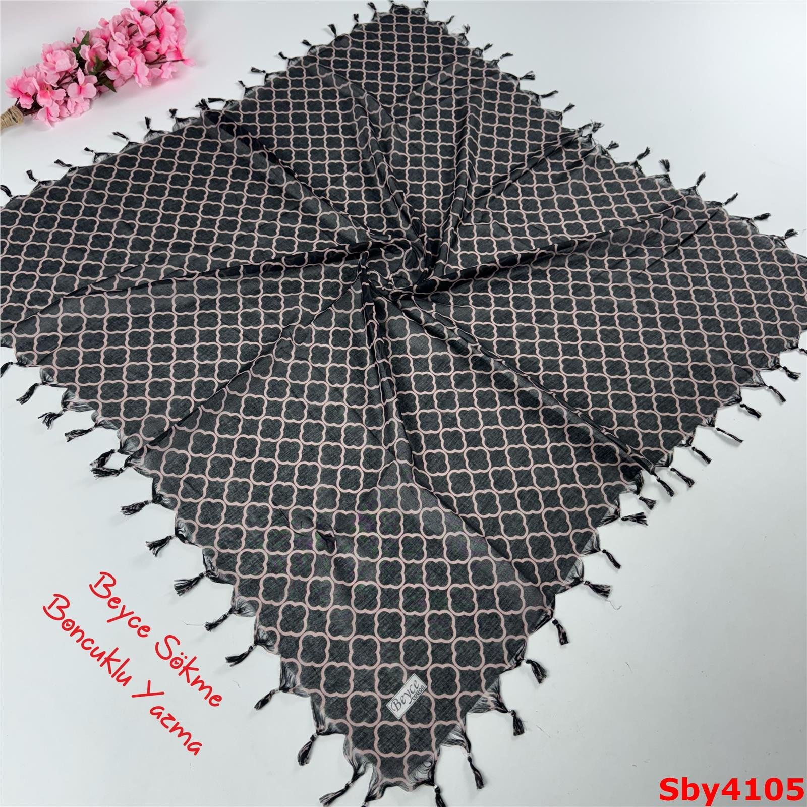 L-111  Beyce Sökme Boncuklu Yazma