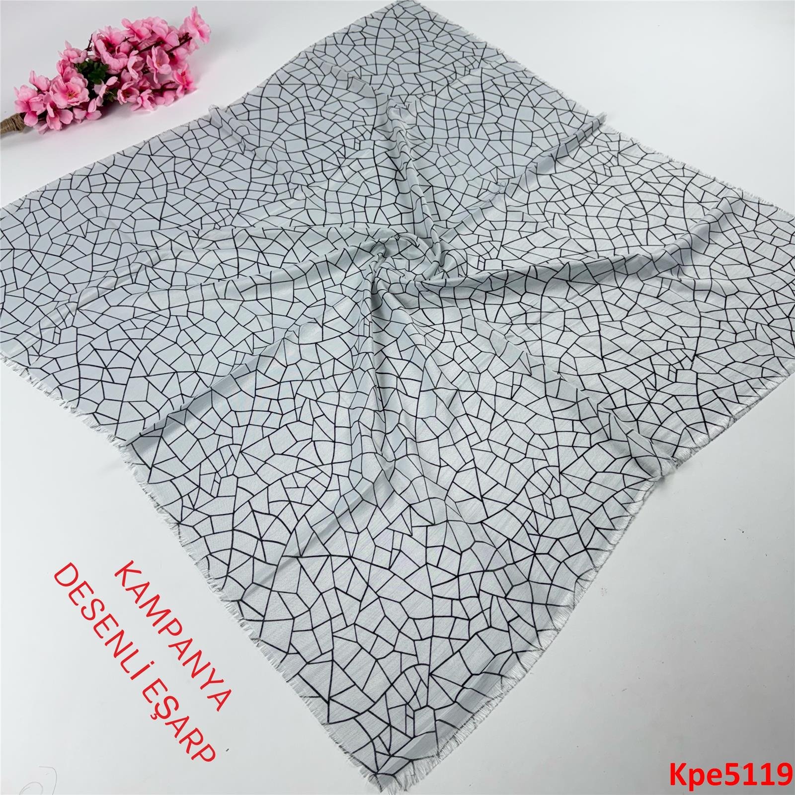 ZK-056 Kampanya Desenli Eşarp