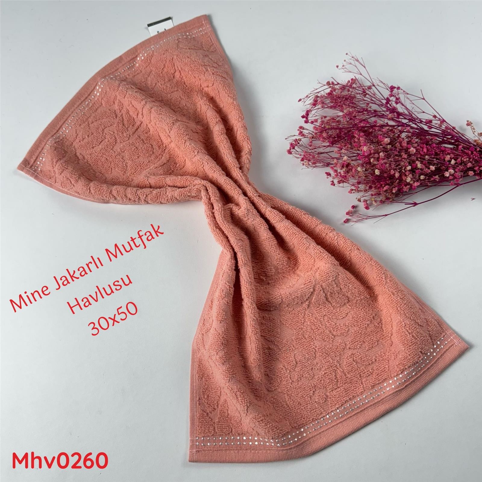 J-082 30*50 Mine Jakarlı Mutfak Havlusu