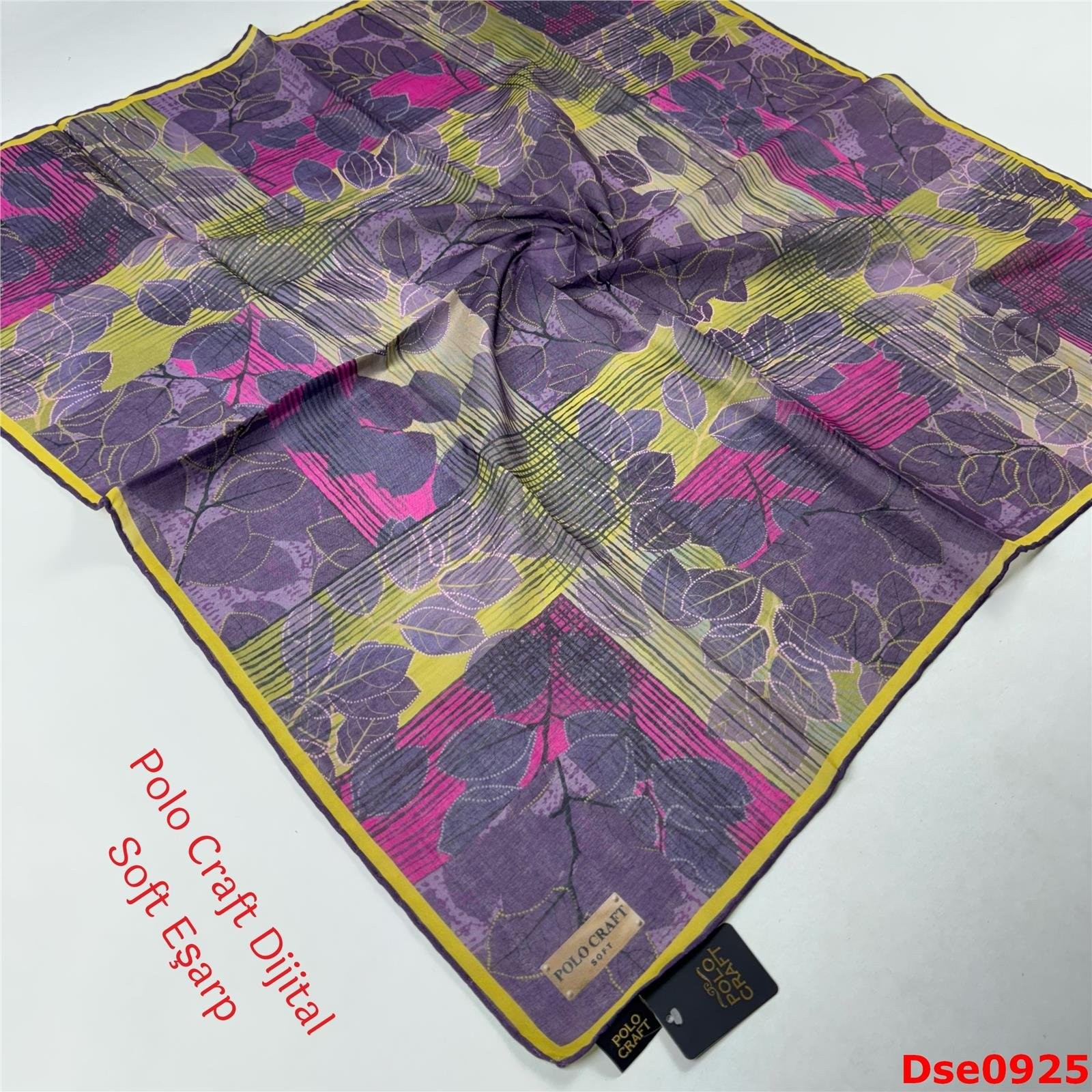 R-096 Polo Craft Dijital Soft Eşarp
