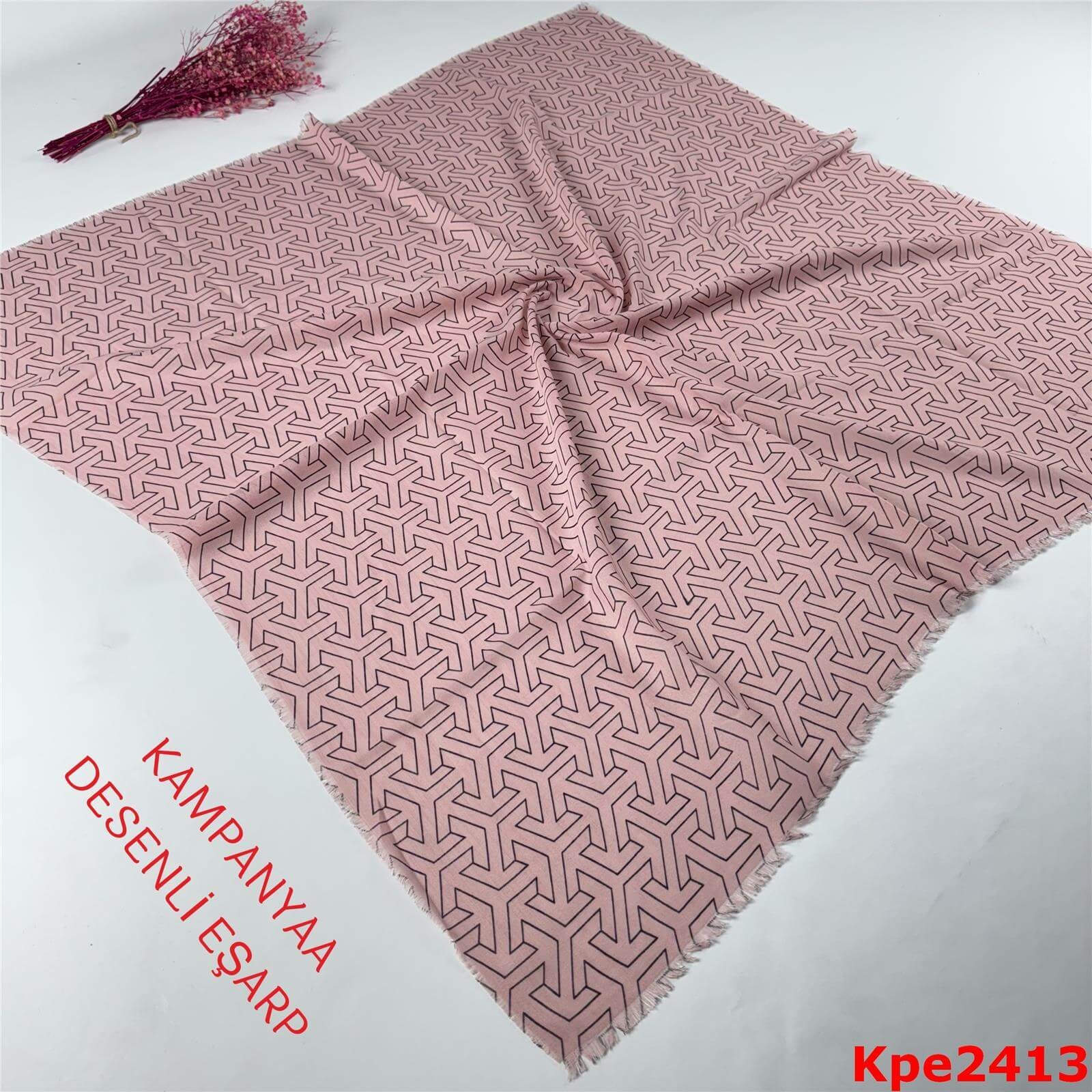 ZK-033 Kampanya Desenli Eşarp