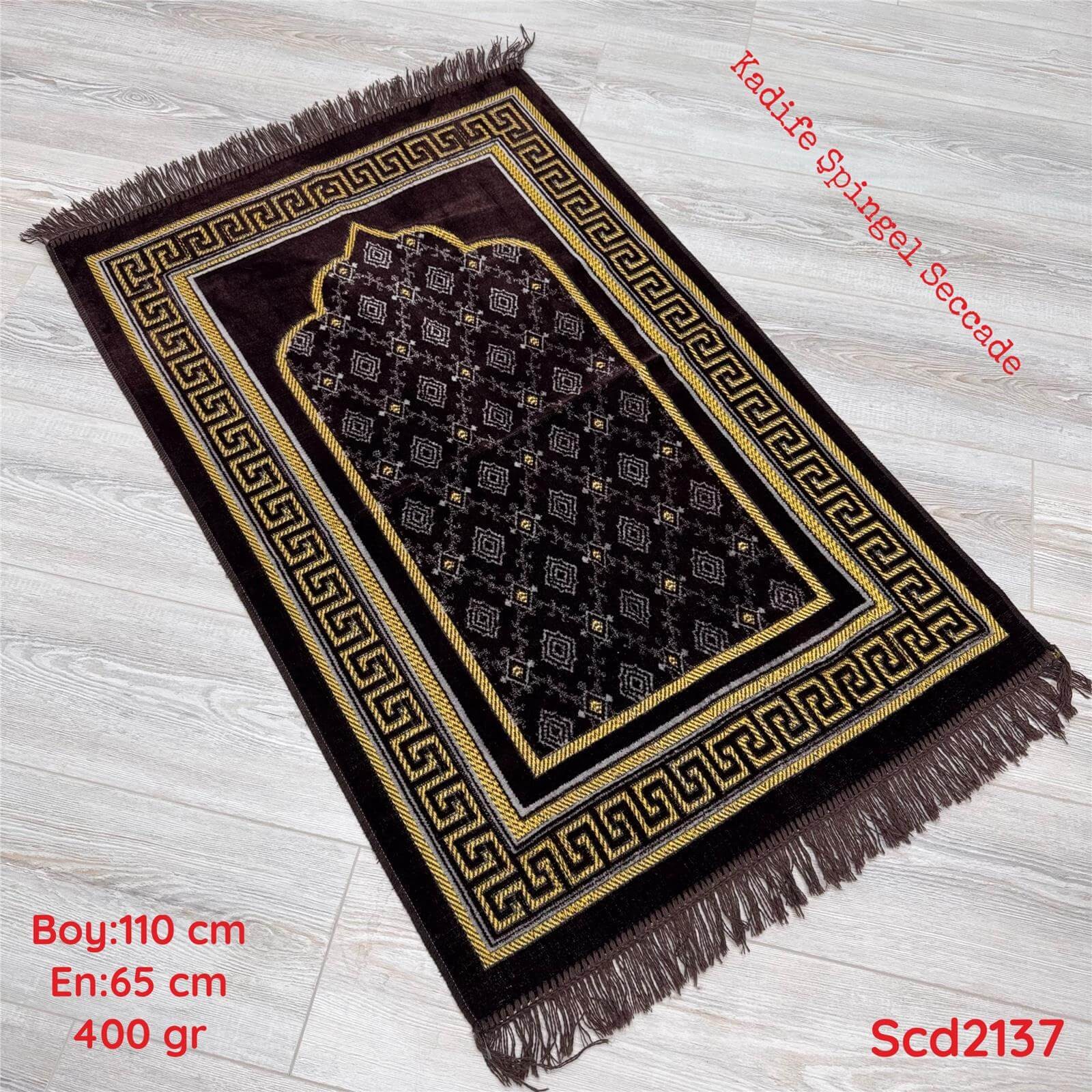 Kadife Şpingel Seccade