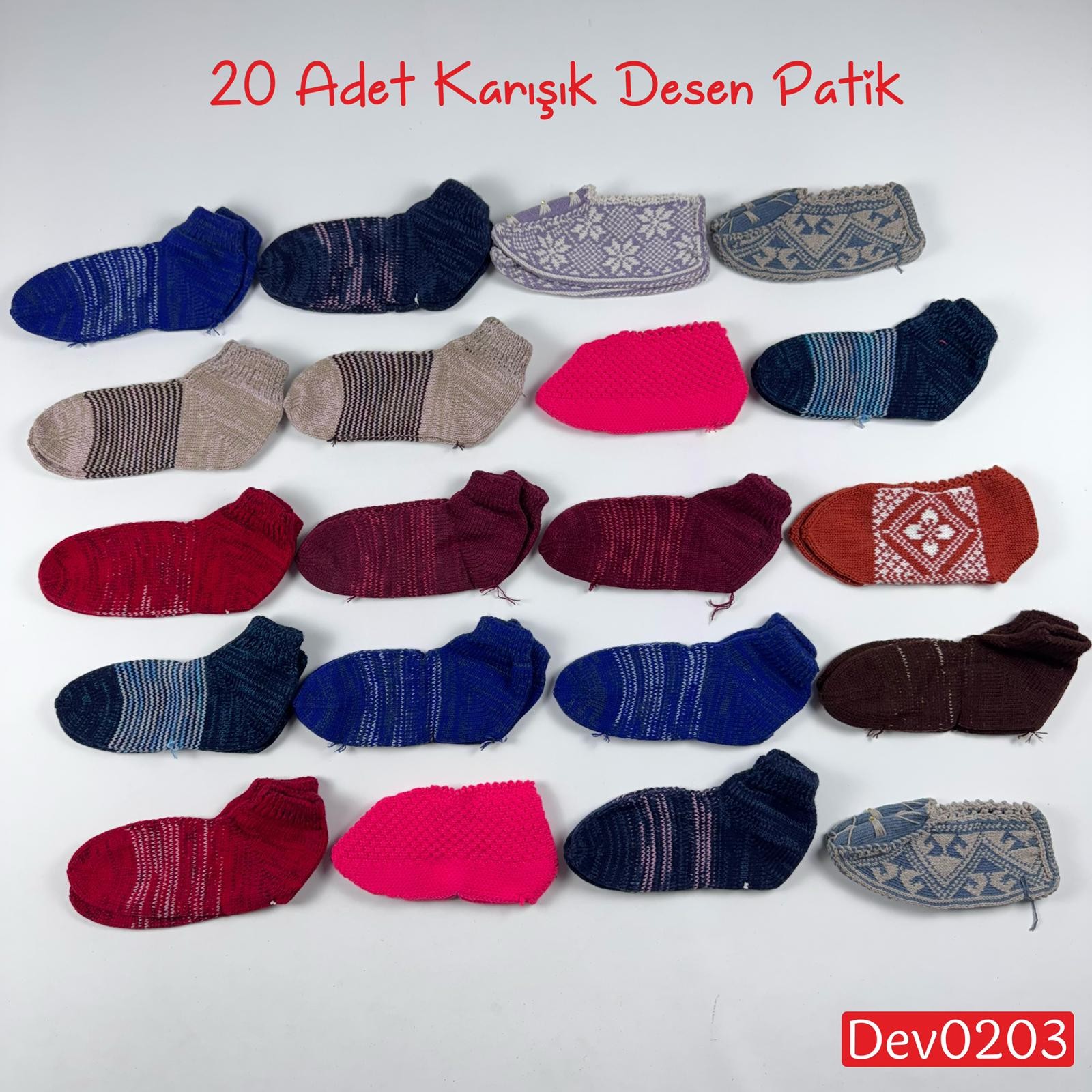 KAMPANYA.. 20 Adet Patik