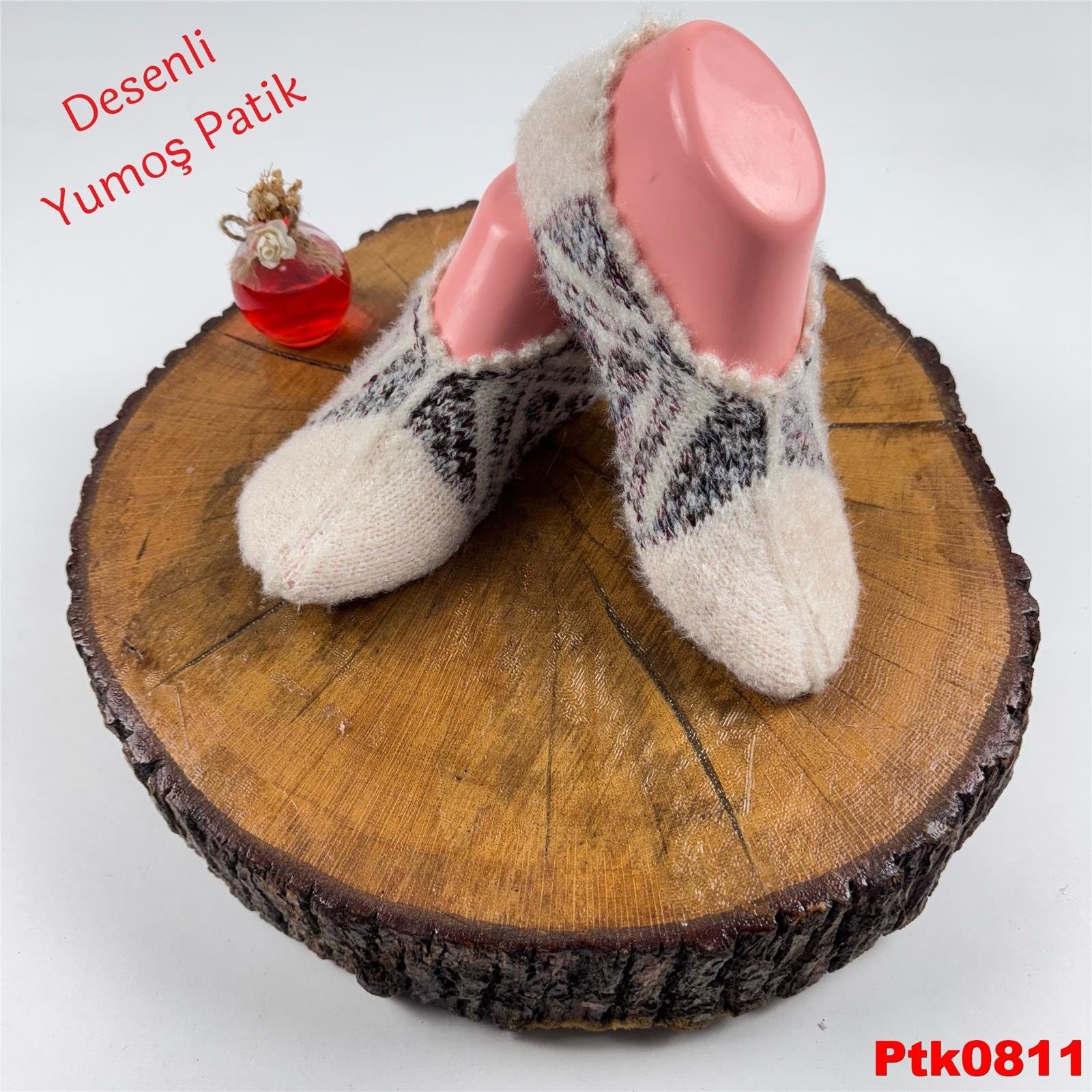 D-035 Desenli Yumoş Patik