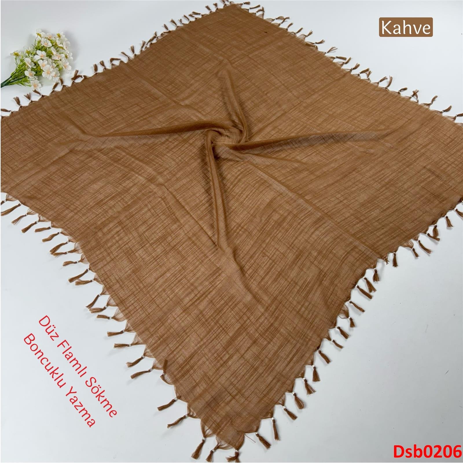 RA-007 Düz Flamlı Sökme Boncuklu Yazma