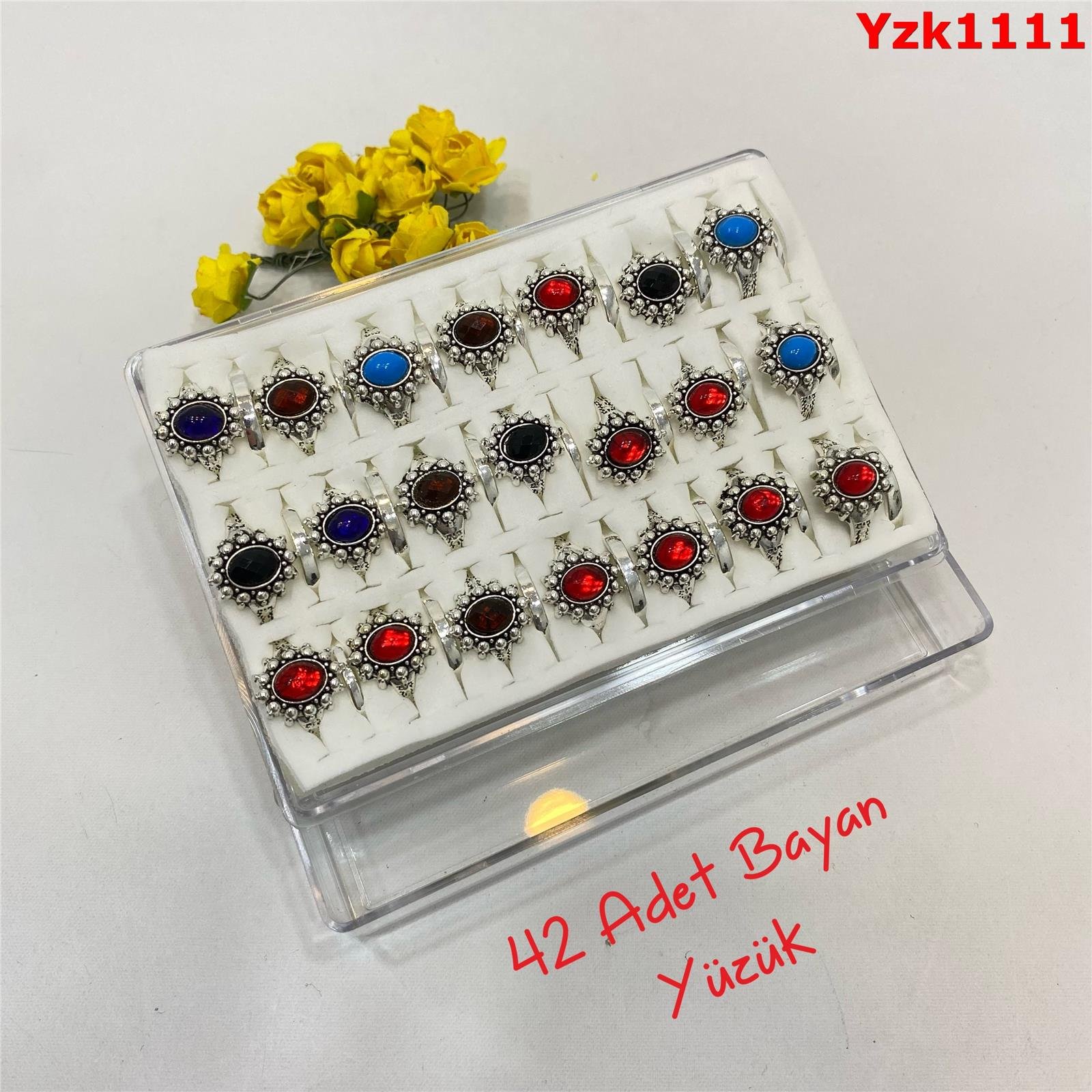 ZN-019 42li Taşlı Bayan Yüzük