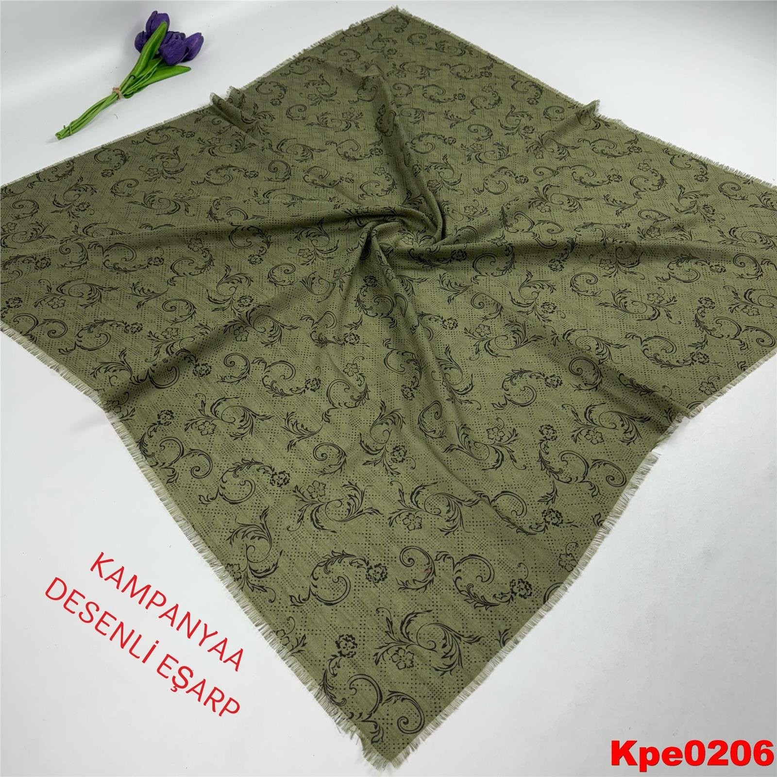 A-0202 Kampanya Desenli Eşarp