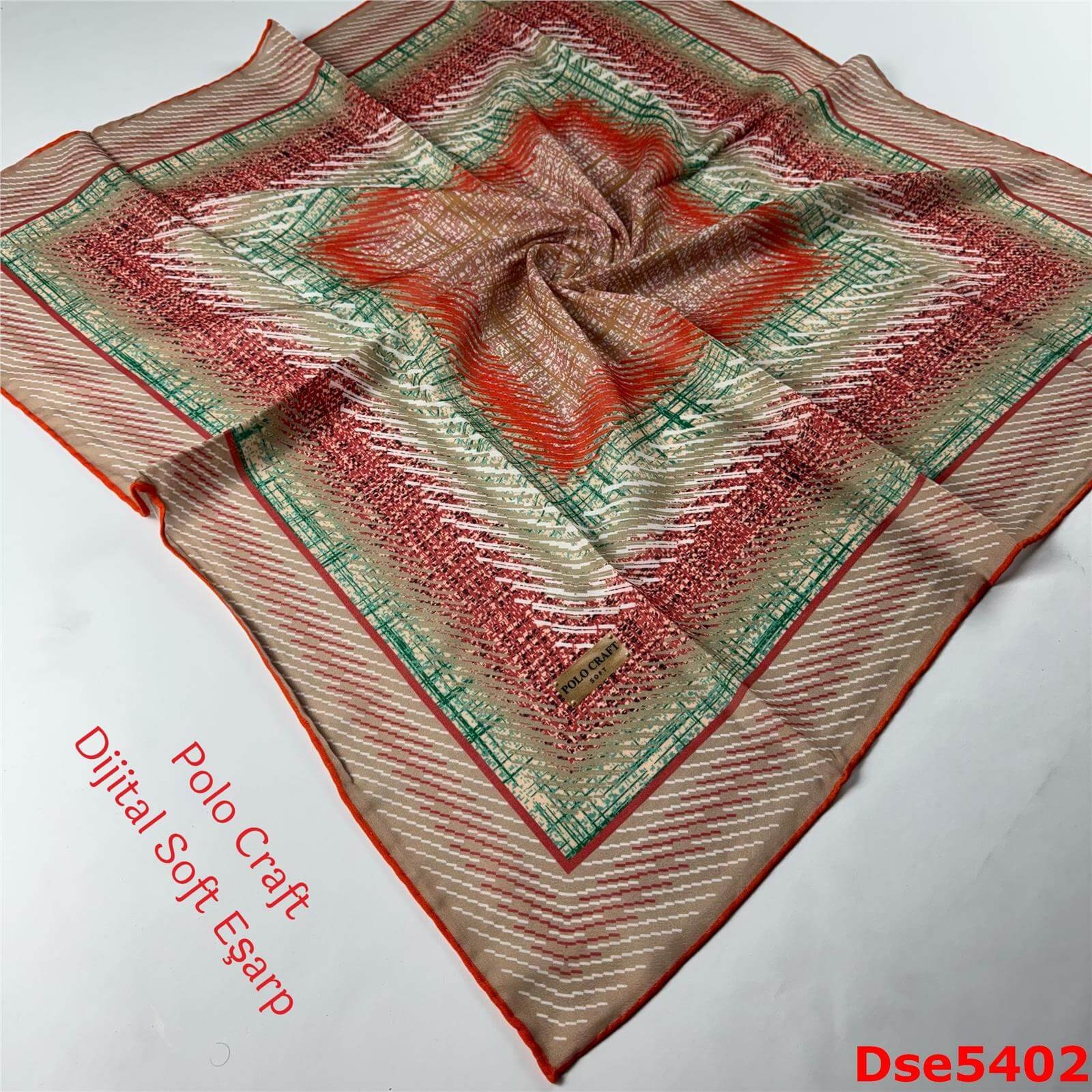 P-104 Polo Craft Dijital Soft Eşarp