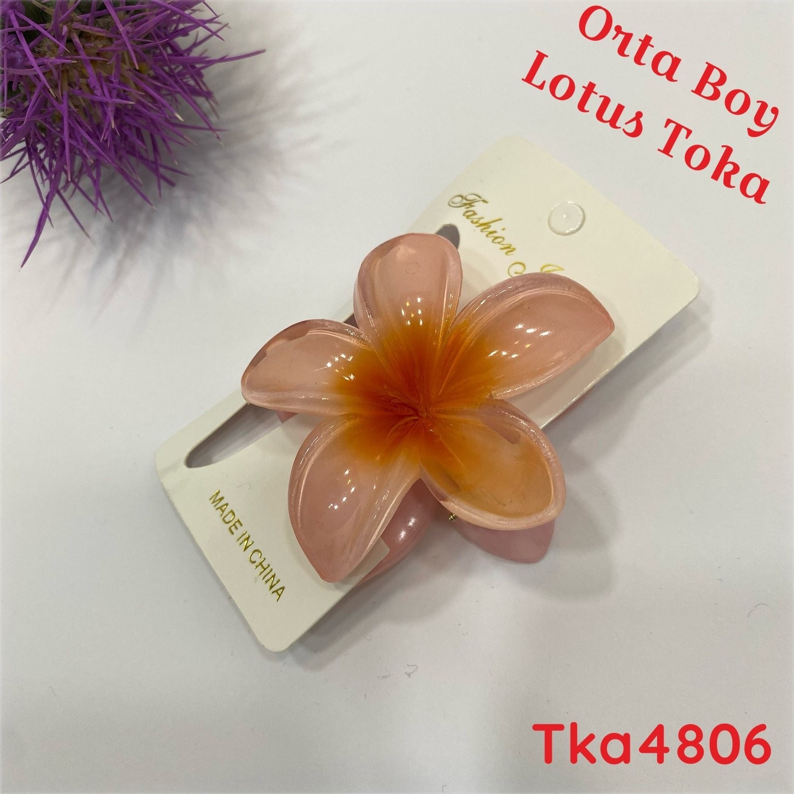 UC-100 Orta Boy Renkli Lotus Toka